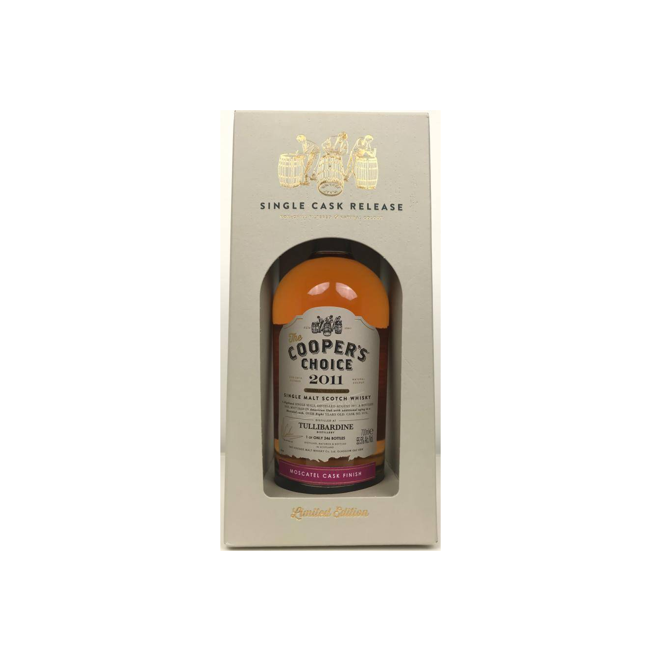 Tullibardine The Cooper's Choice 2011 8 Years Single Malt Whisky 3