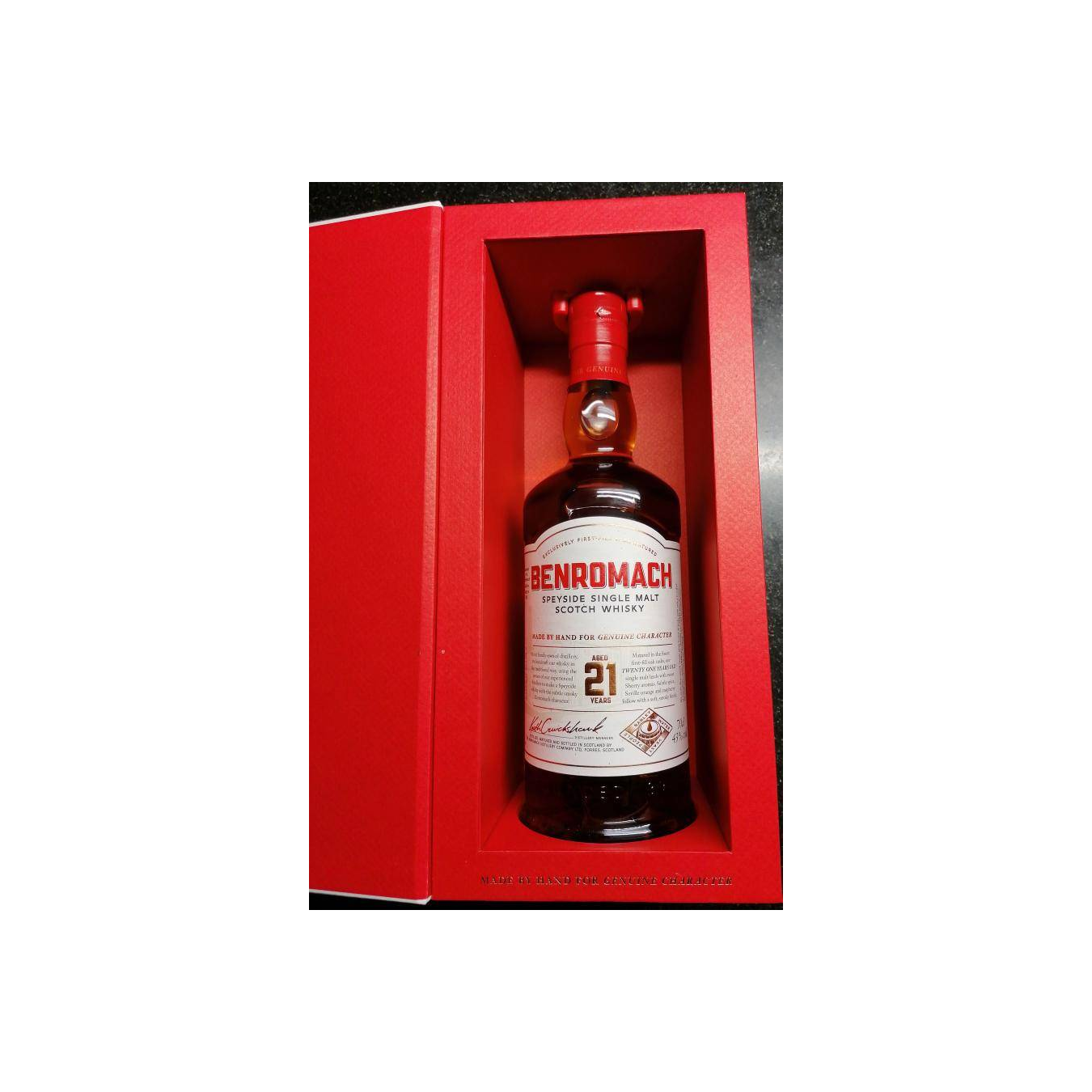 Benromach 21 Years Single Malt Whisky 3