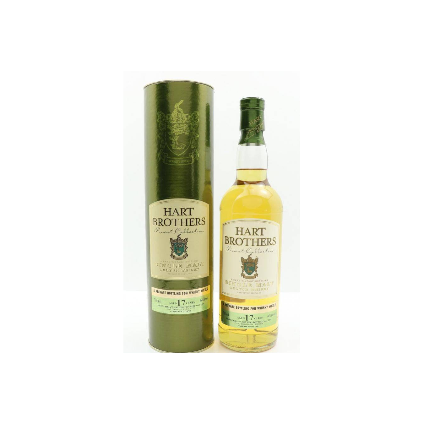 Single Malt Scotch Whisky 1990 HB 2