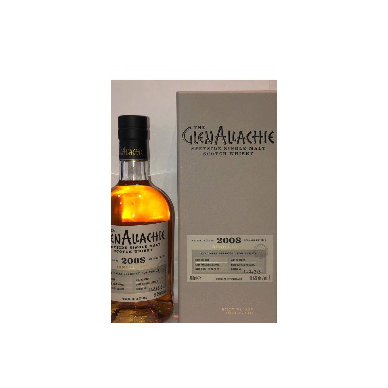 The GlenAllachie Single Cask 2008 12 Years Single Malt Whisky 2