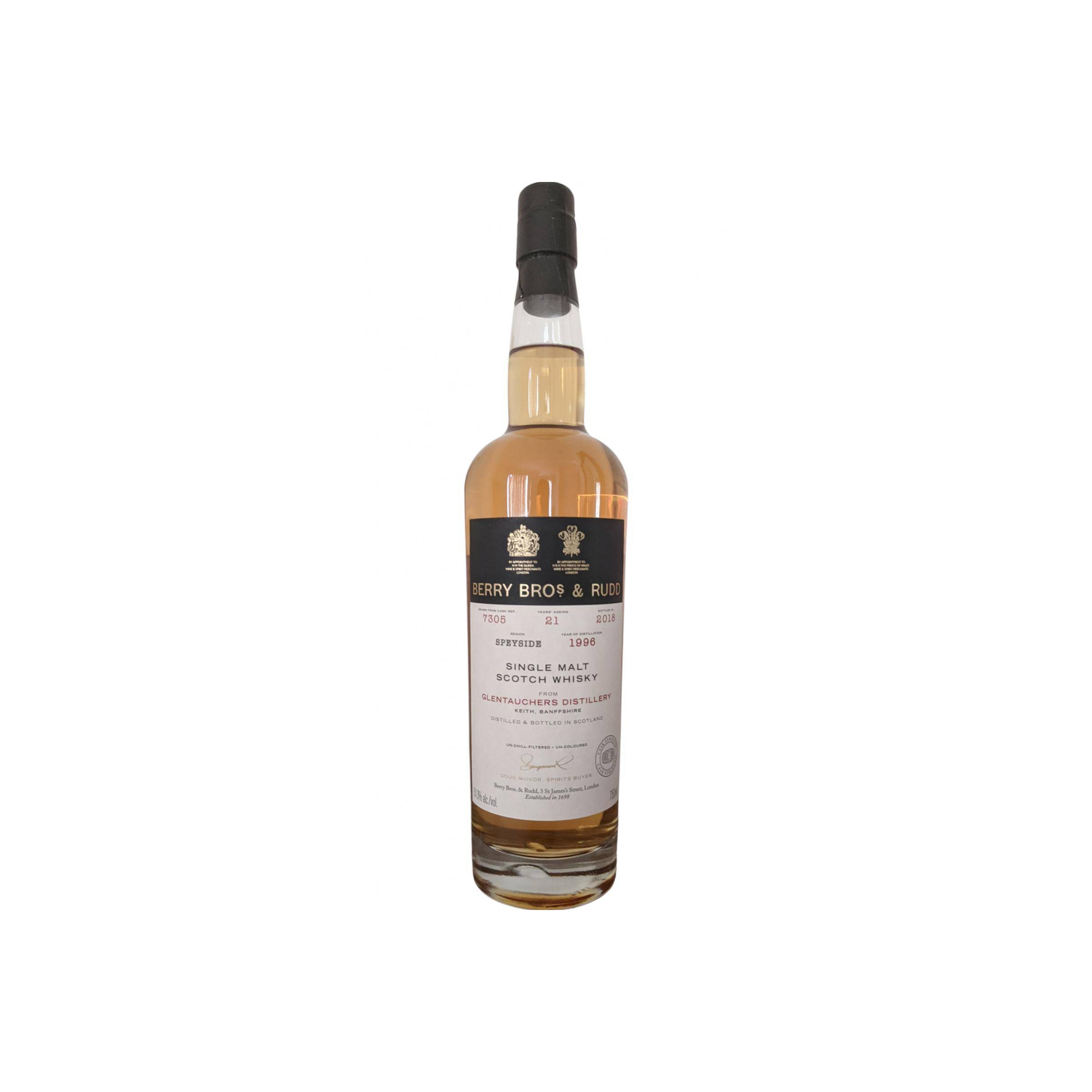 Glentauchers 1996 21 Years Single Malt Whisky