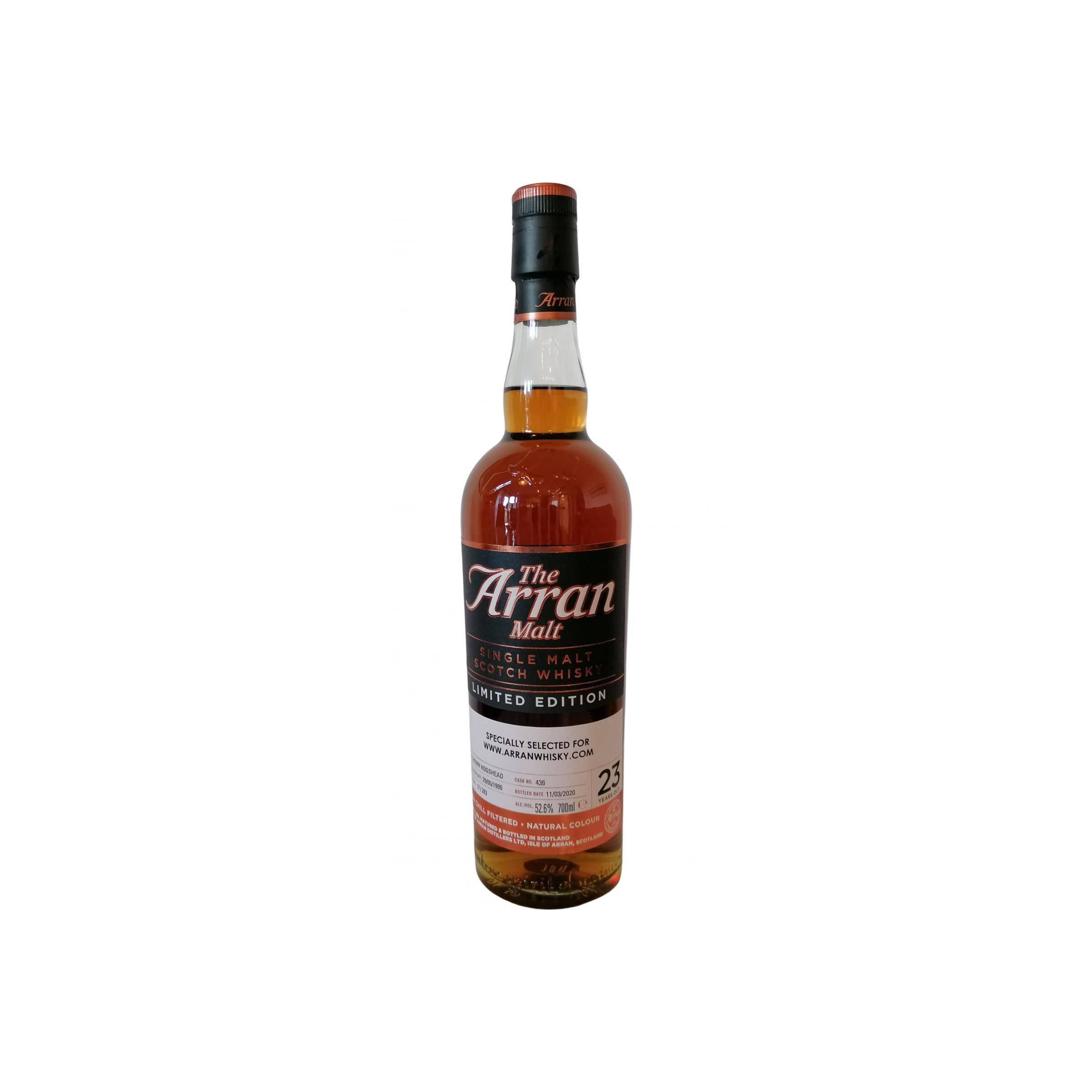 Arran Limited Edition 1996 23 Years Single Malt Whisky