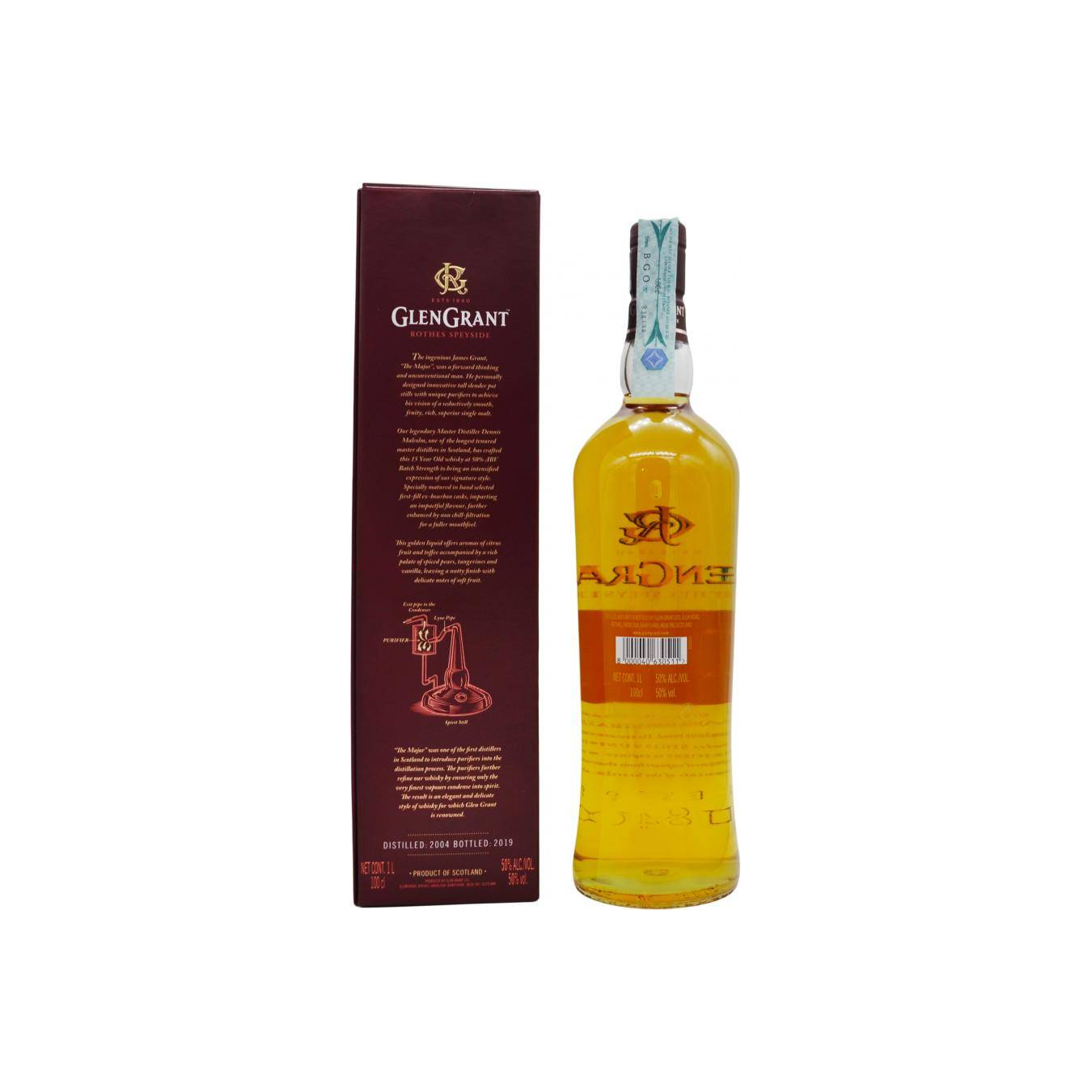 Glen Grant 15 Years Single Malt Whisky 3