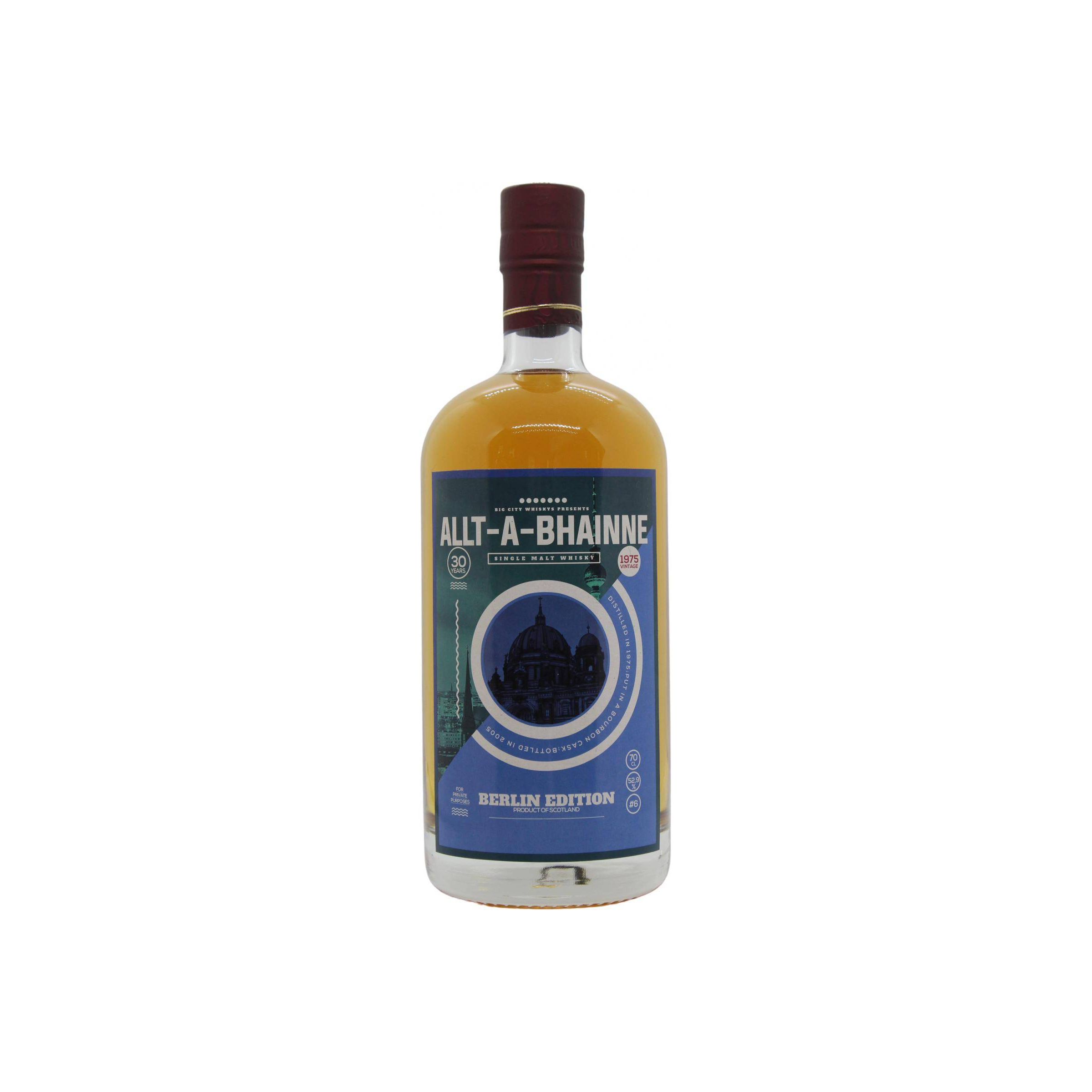 Allt-A-Bhainne 1975 30 Years Single Malt Whisky