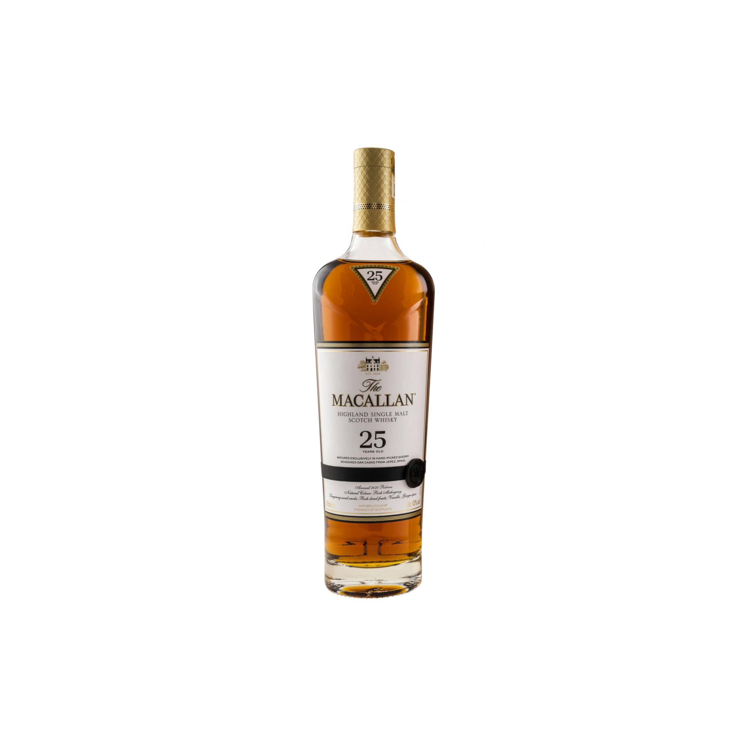 The Macallan 25 Years Single Malt Whisky