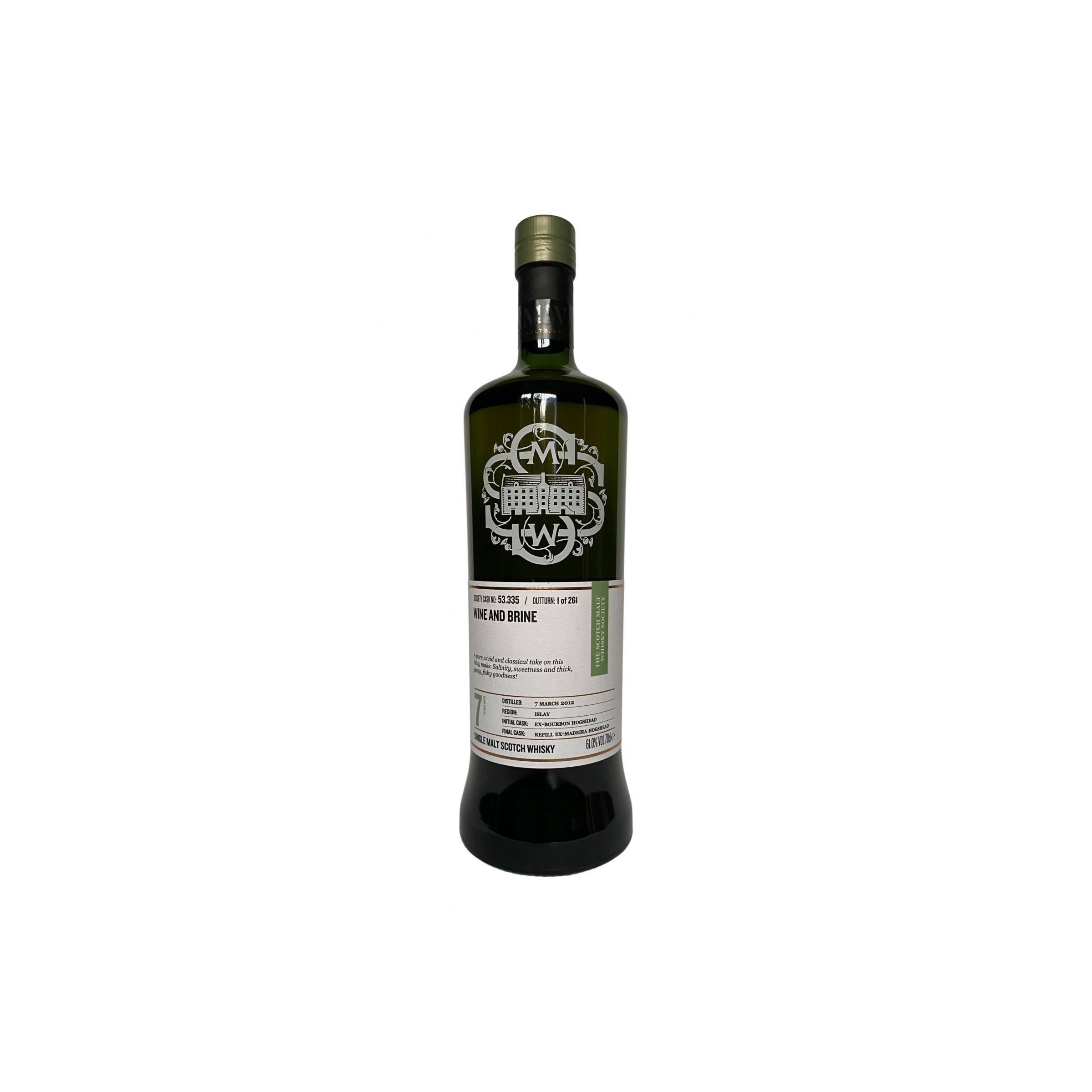 The Scotch Malt Whisky Society 2012 7 Years Single Malt Whisky