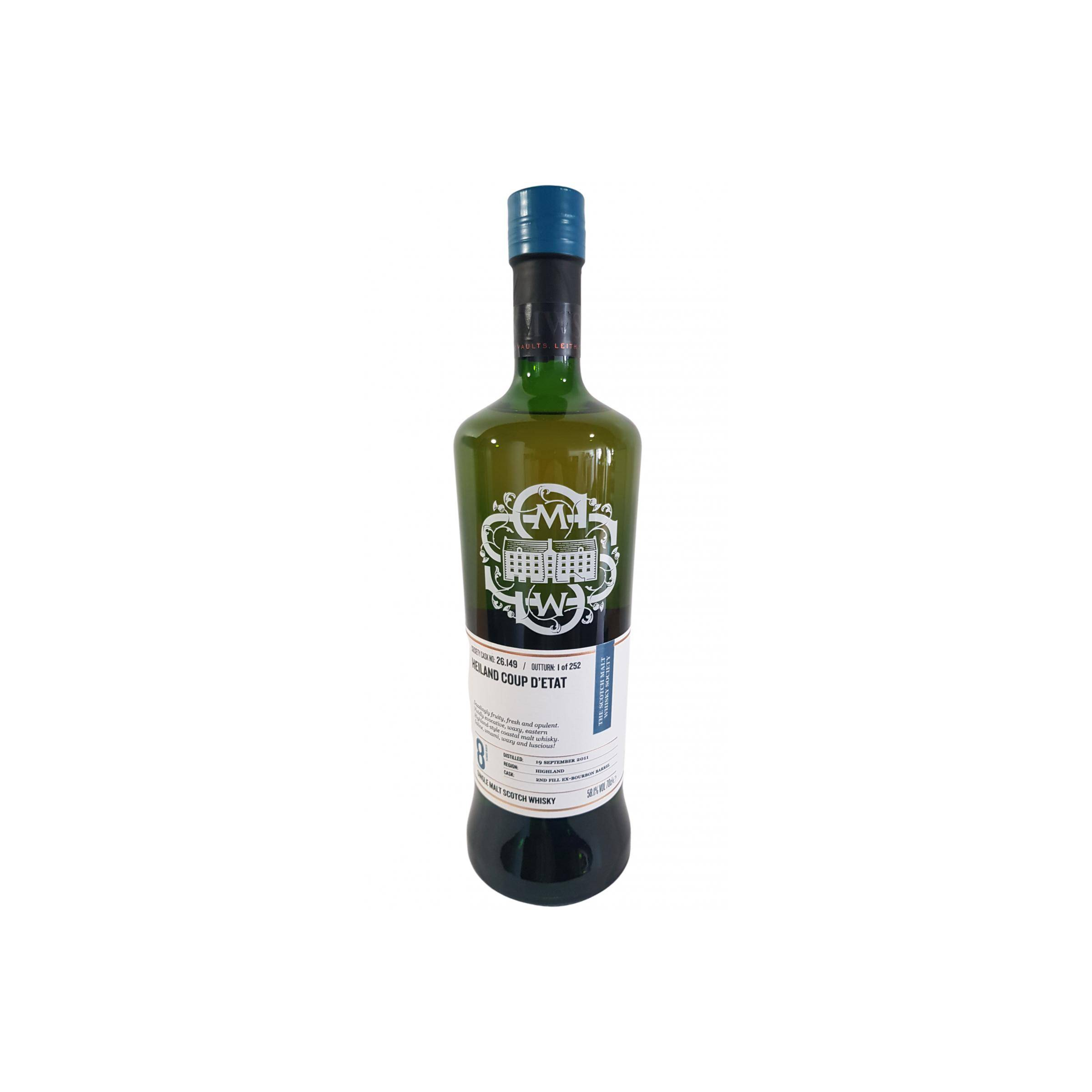 The Scotch Malt Whisky Society 2011 8 Years Single Malt Whisky