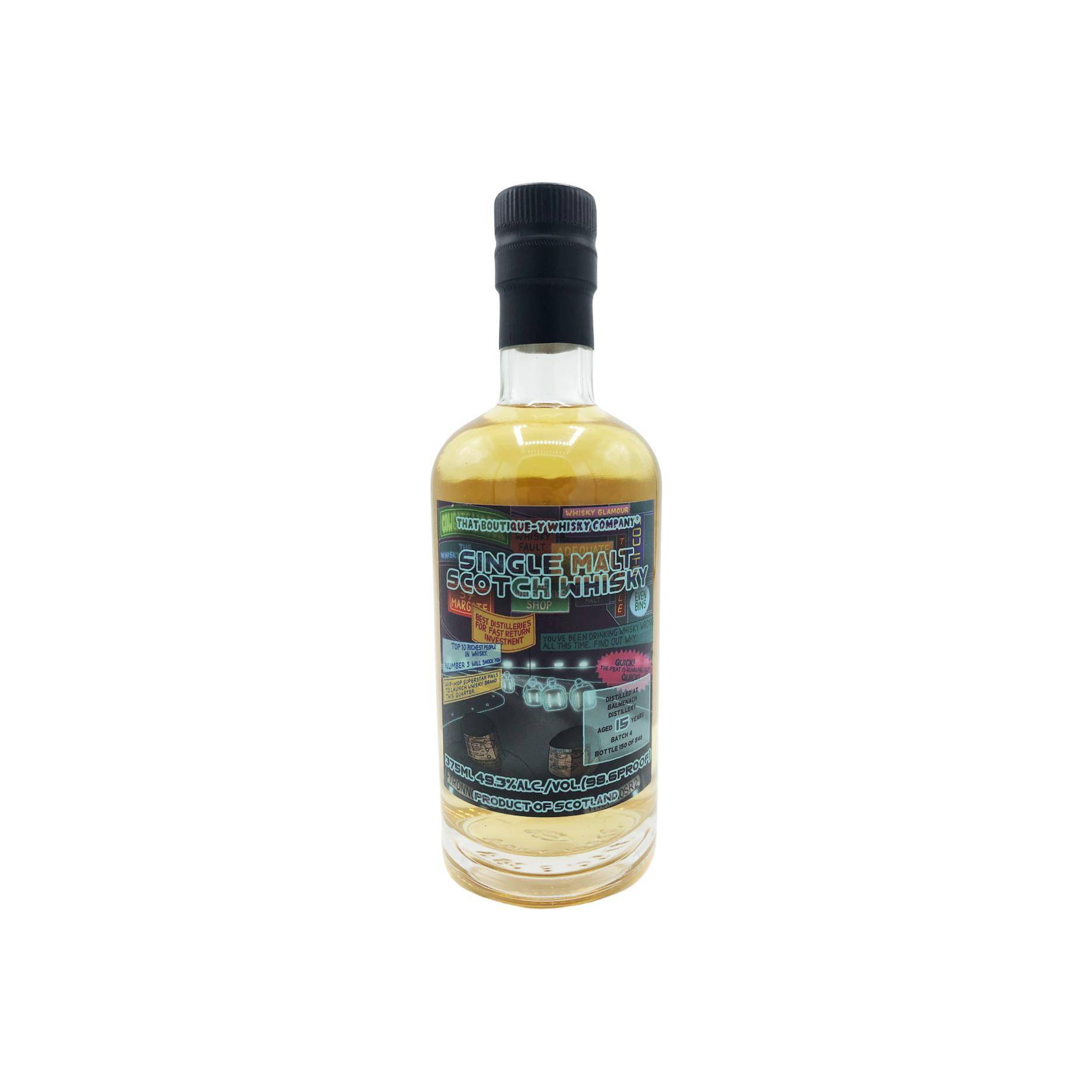 Balmenach 15 Years Single Malt Whisky 2