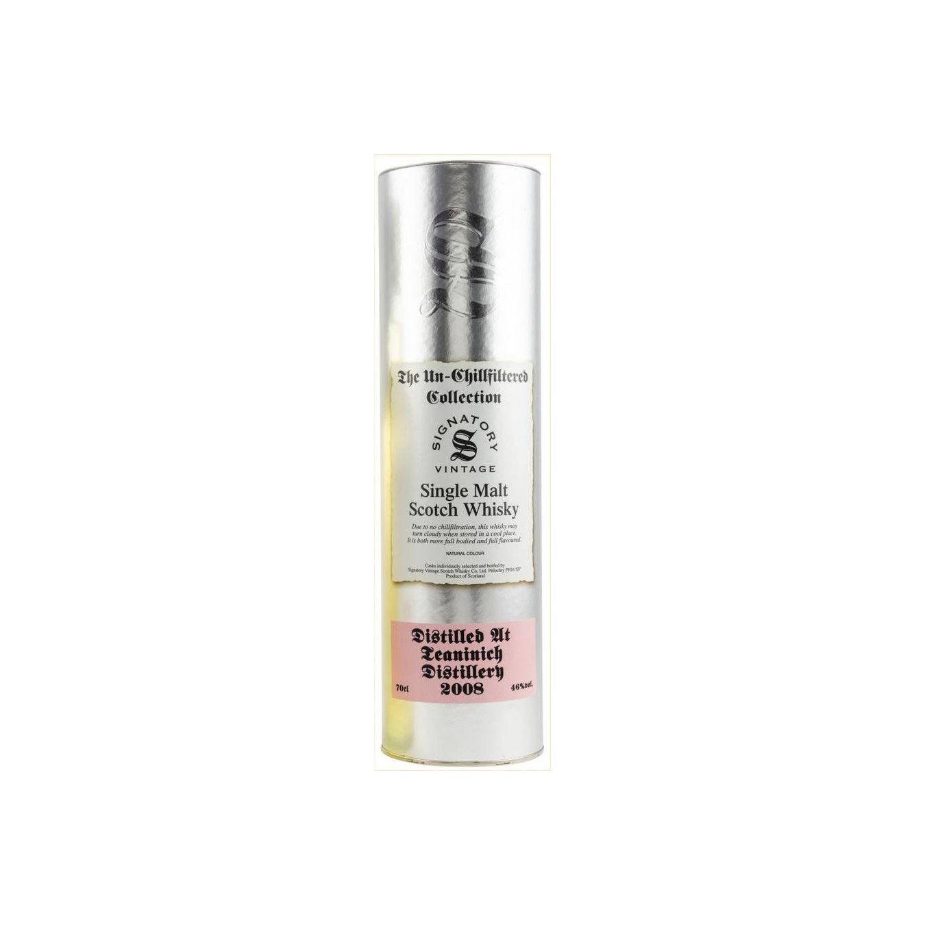 Teaninich The Un-Chillfiltered Collection 2008 12 Years Single Malt Whisky 2