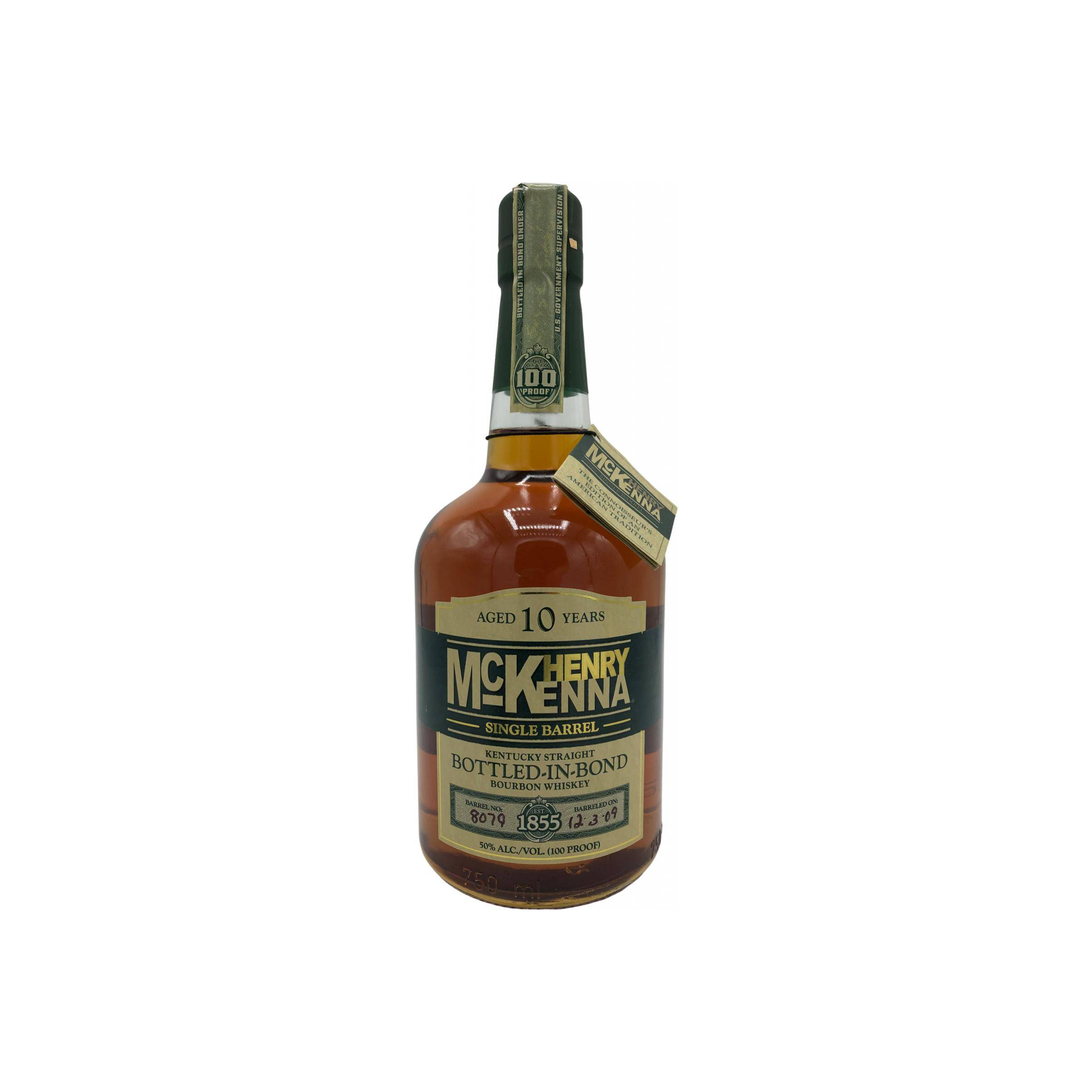 Henry McKenna Single Cask 2009 10 Years Bourbon Whisky