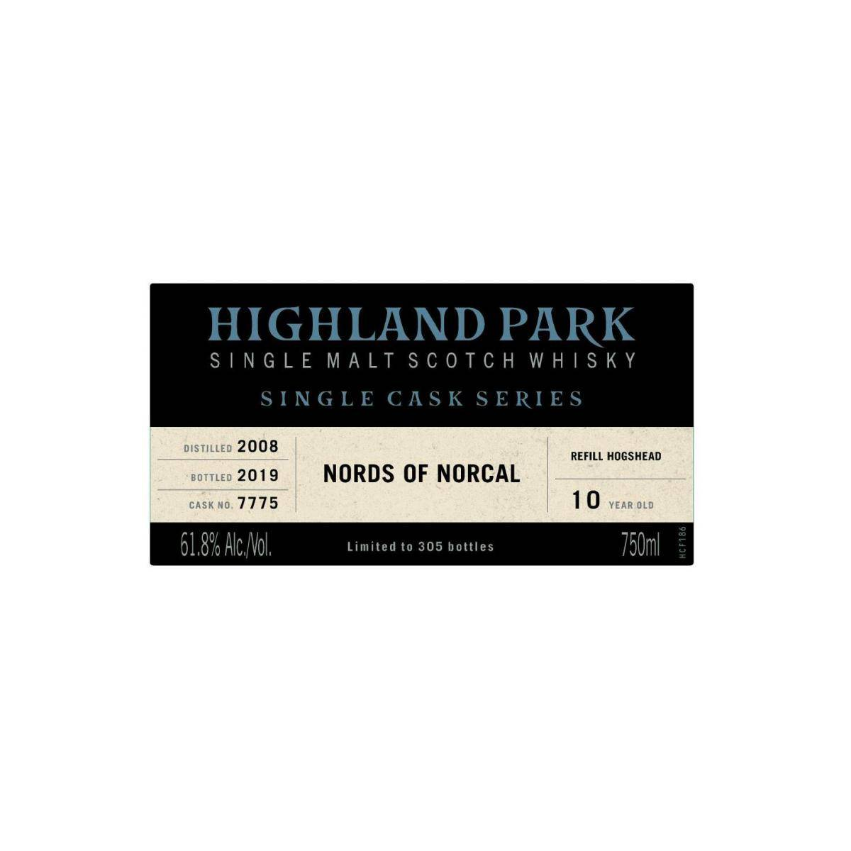 Highland Park Single Cask 2008 10 Years Single Malt Whisky