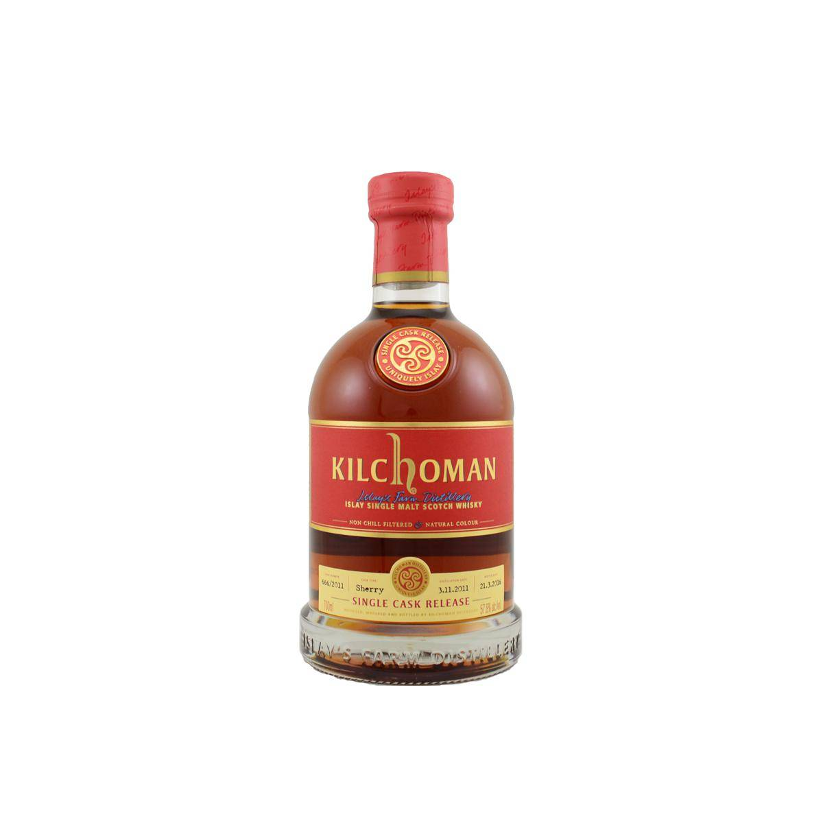 Kilchoman 2011 4 Years Single Malt Whisky