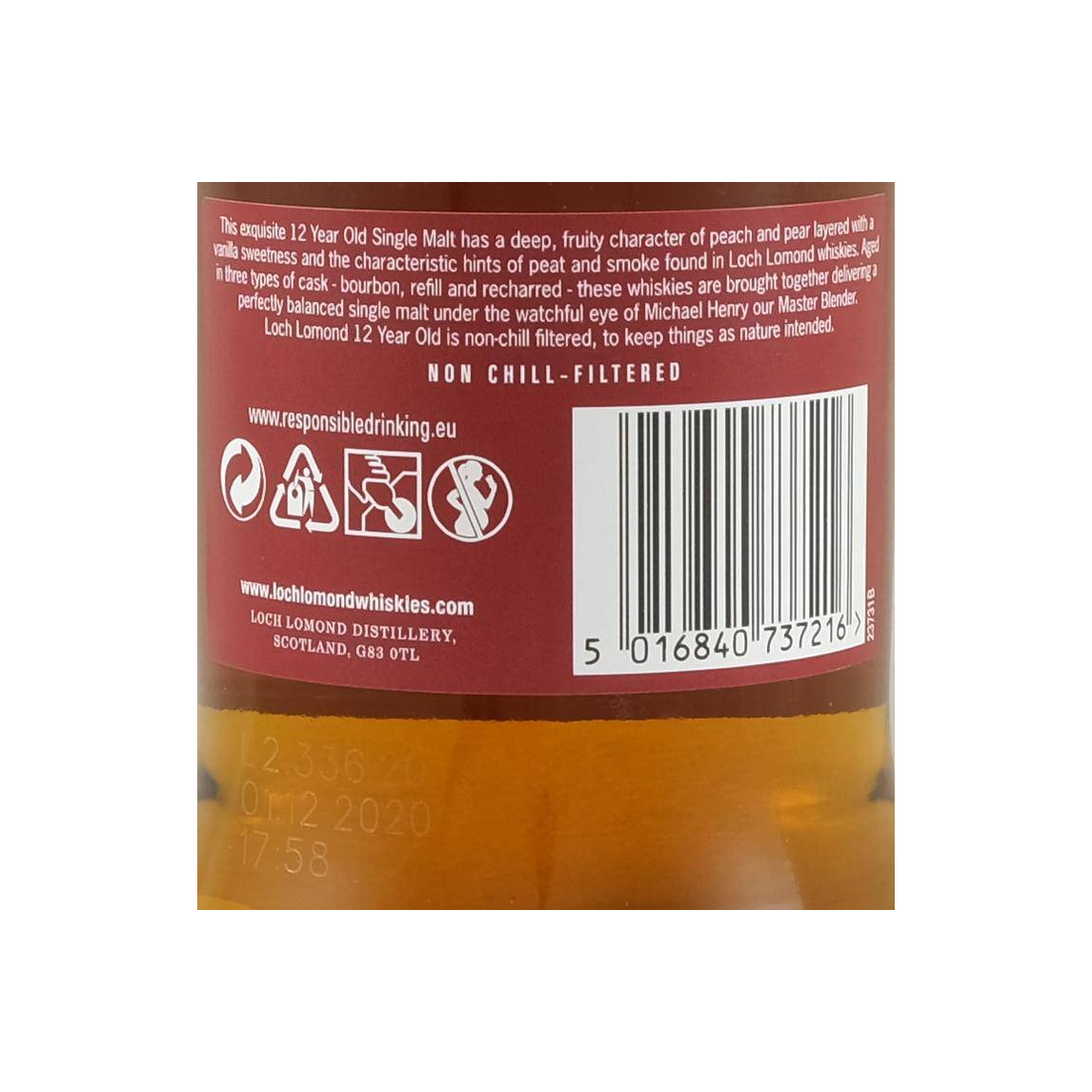 Loch Lomond 12 Years Single Malt Whisky 3