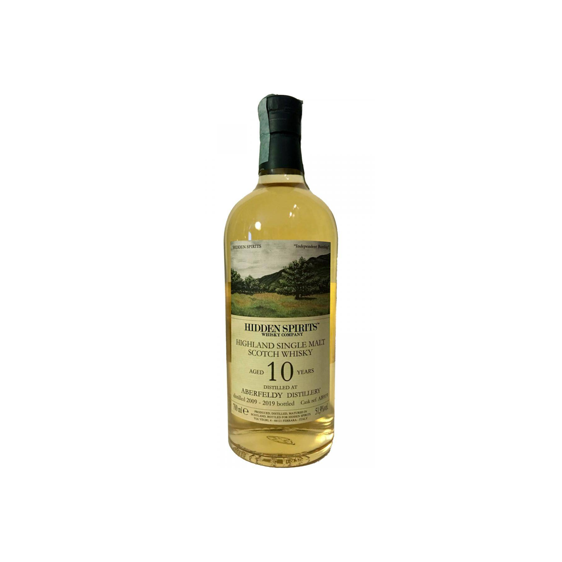 Aberfeldy 2009 10 Years Single Malt Whisky