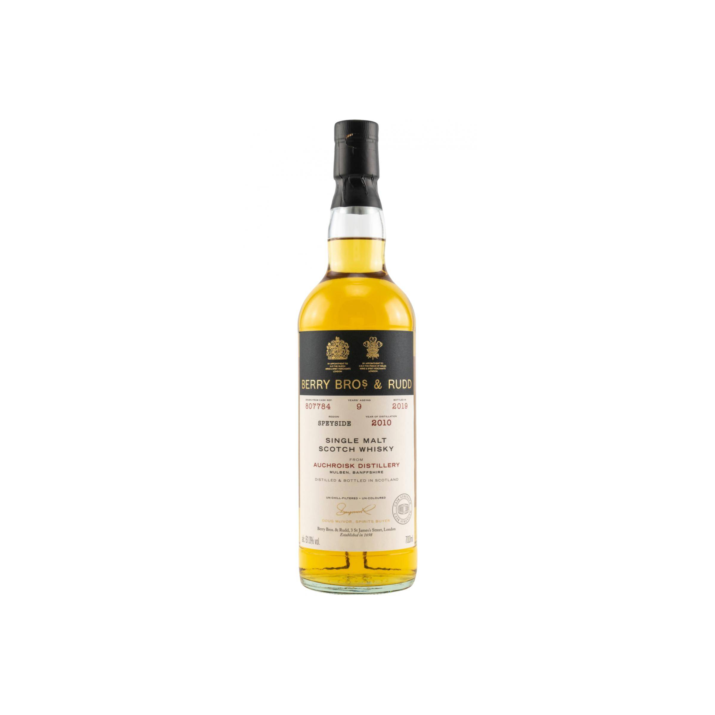 Auchroisk 2010 9 Years Single Malt Whisky