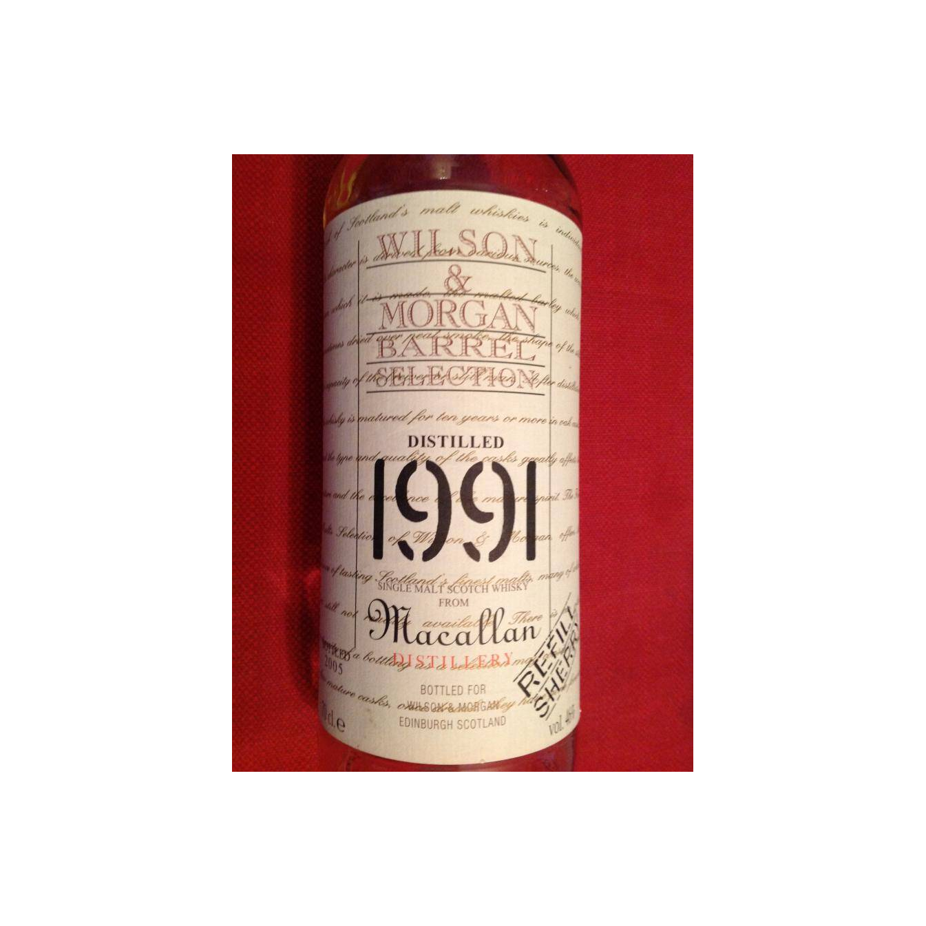 The Macallan Barrel Selection 1991 14 Years Single Malt Whisky 2