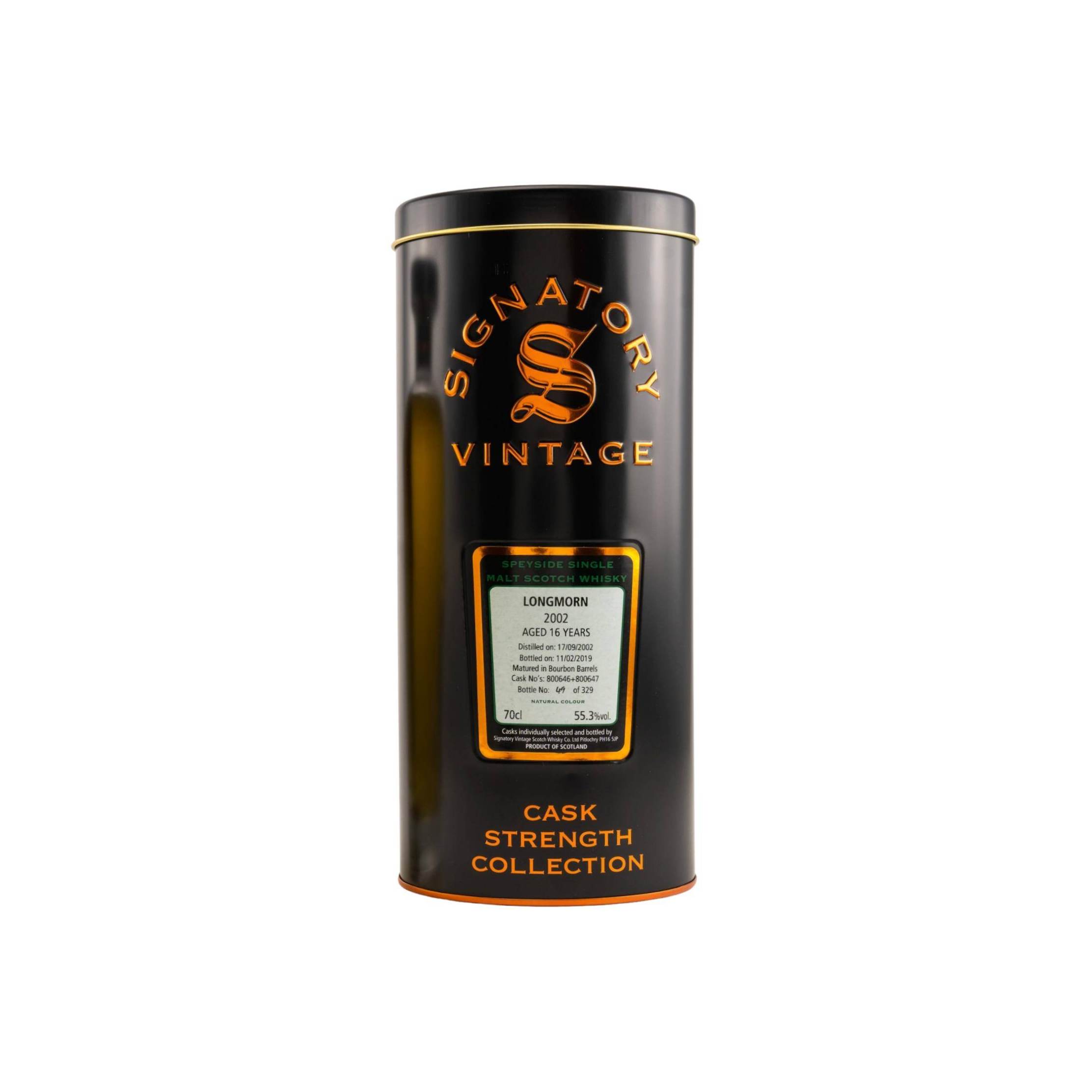 Longmorn Cask Strength Collection 2002 16 Years Single Malt Whisky 2