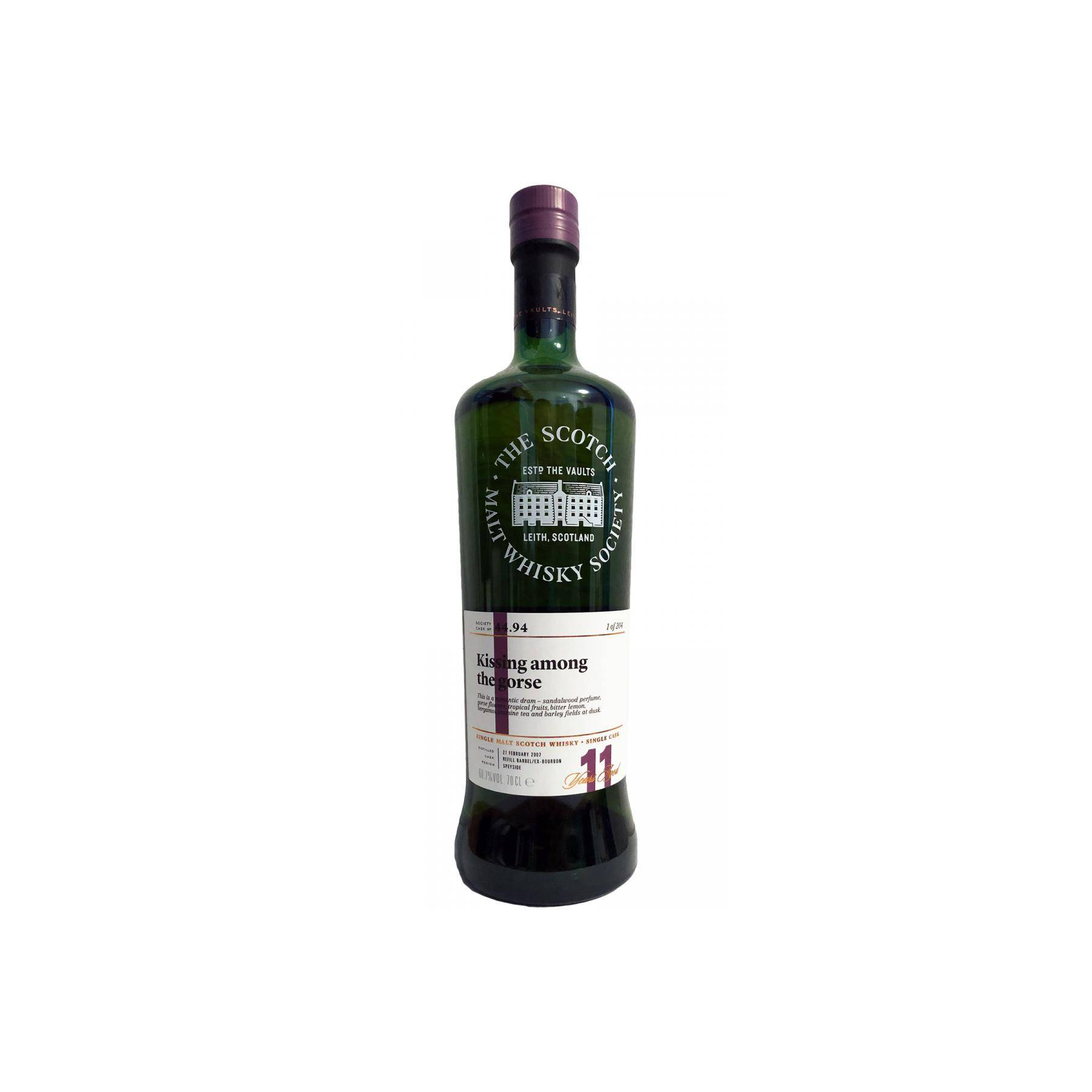 The Scotch Malt Whisky Society 2007 11 Years Single Malt Whisky