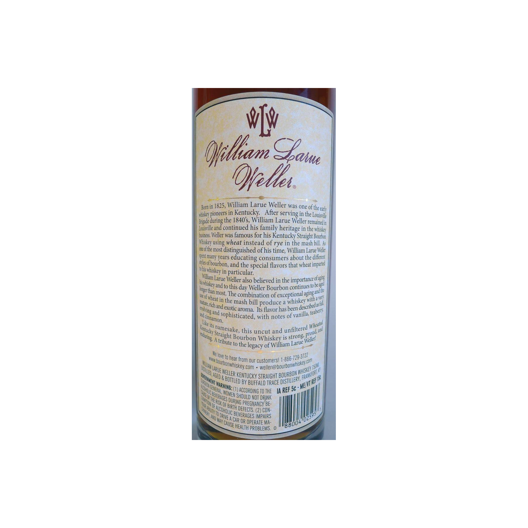 William Larue Weller 2006 - Barrel Proof 2