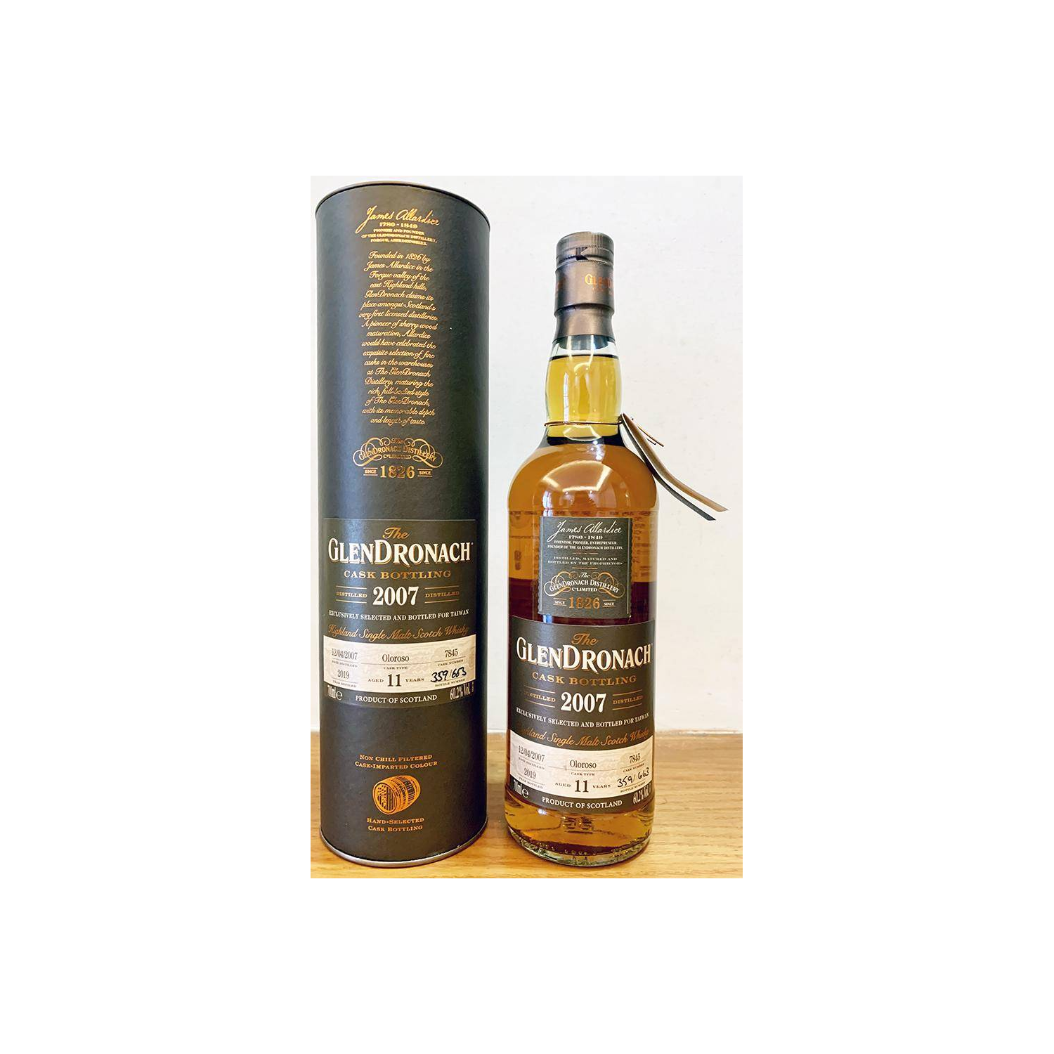 GlenDronach 2007 11 Years Single Malt Whisky