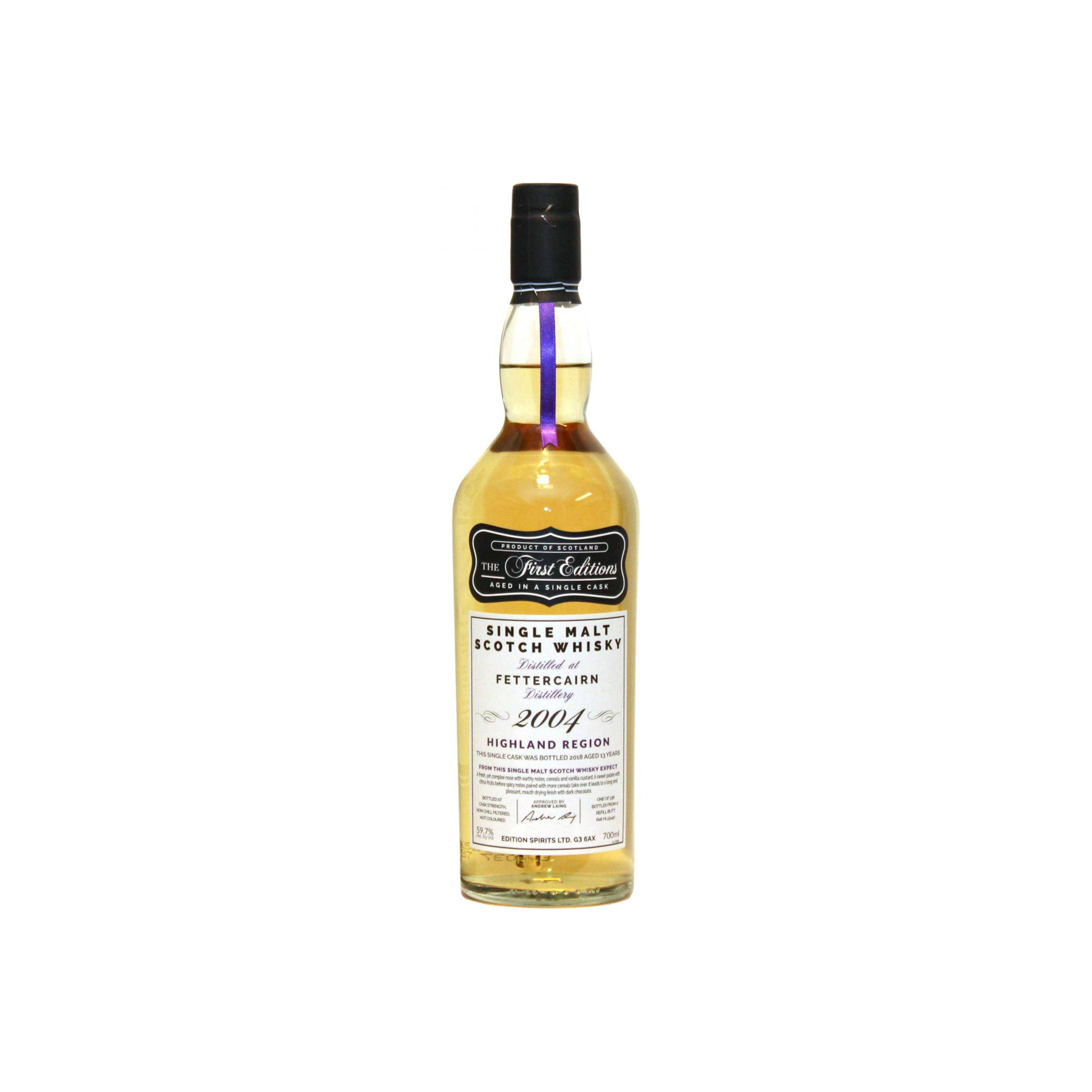 Fettercairn The First Editions 2004 13 Years Single Malt Whisky