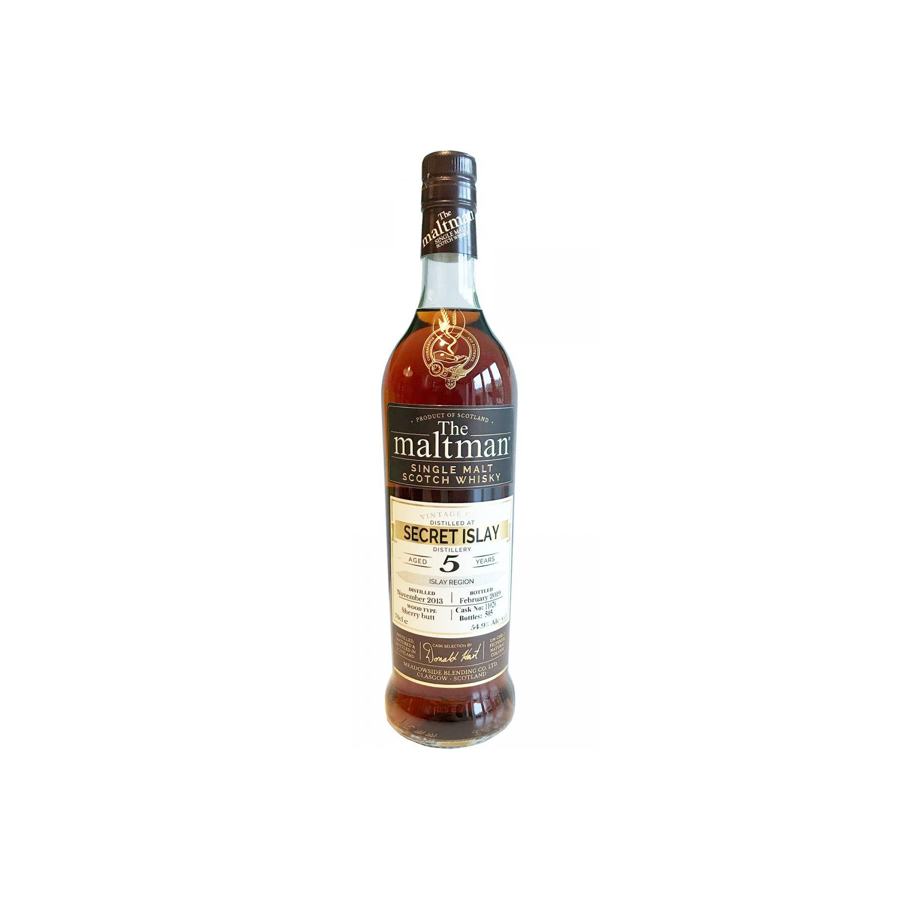 Meadowside Blending 2013 5 Years Single Malt Whisky