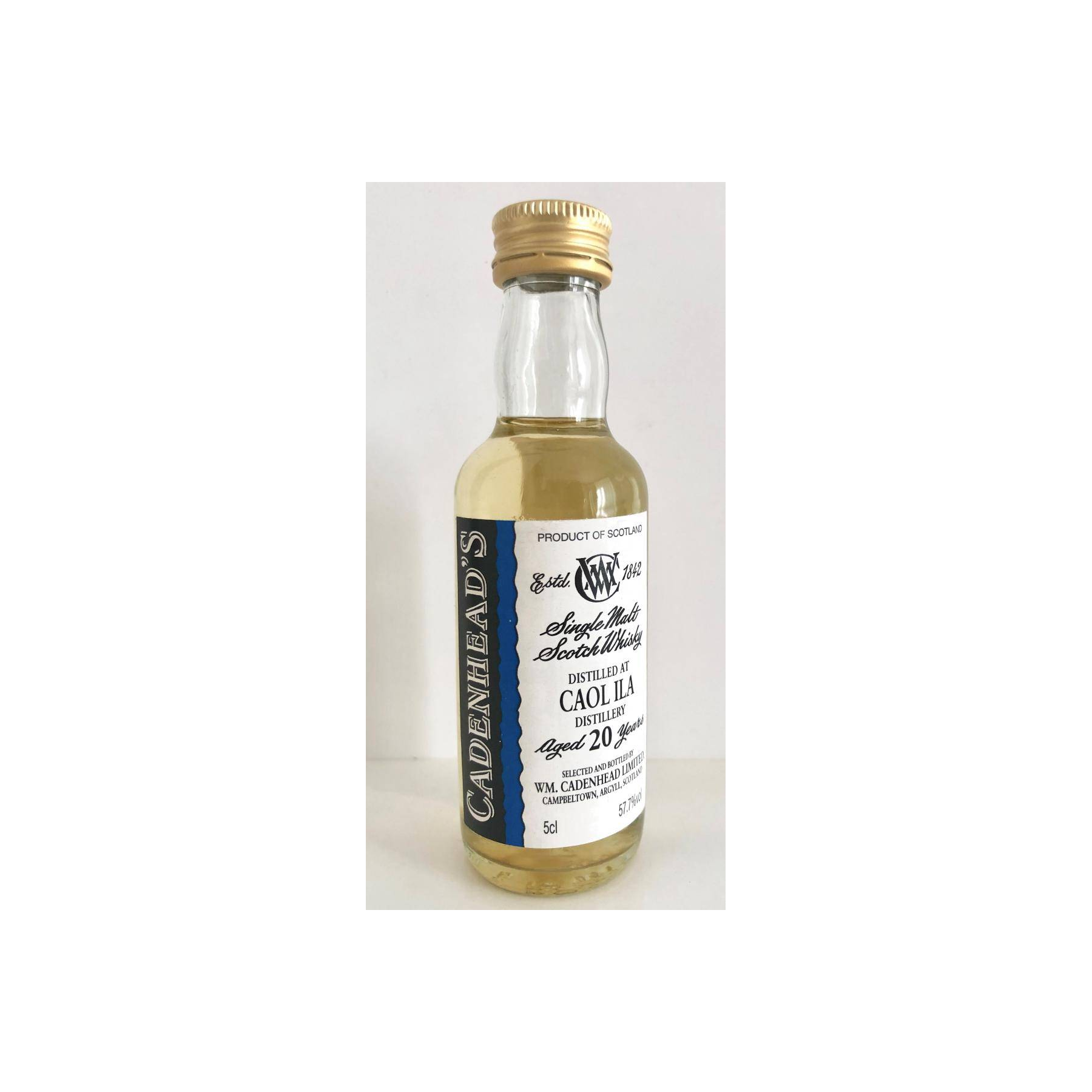 Caol Ila Miniature 1995 20 Years Single Malt Whisky 2