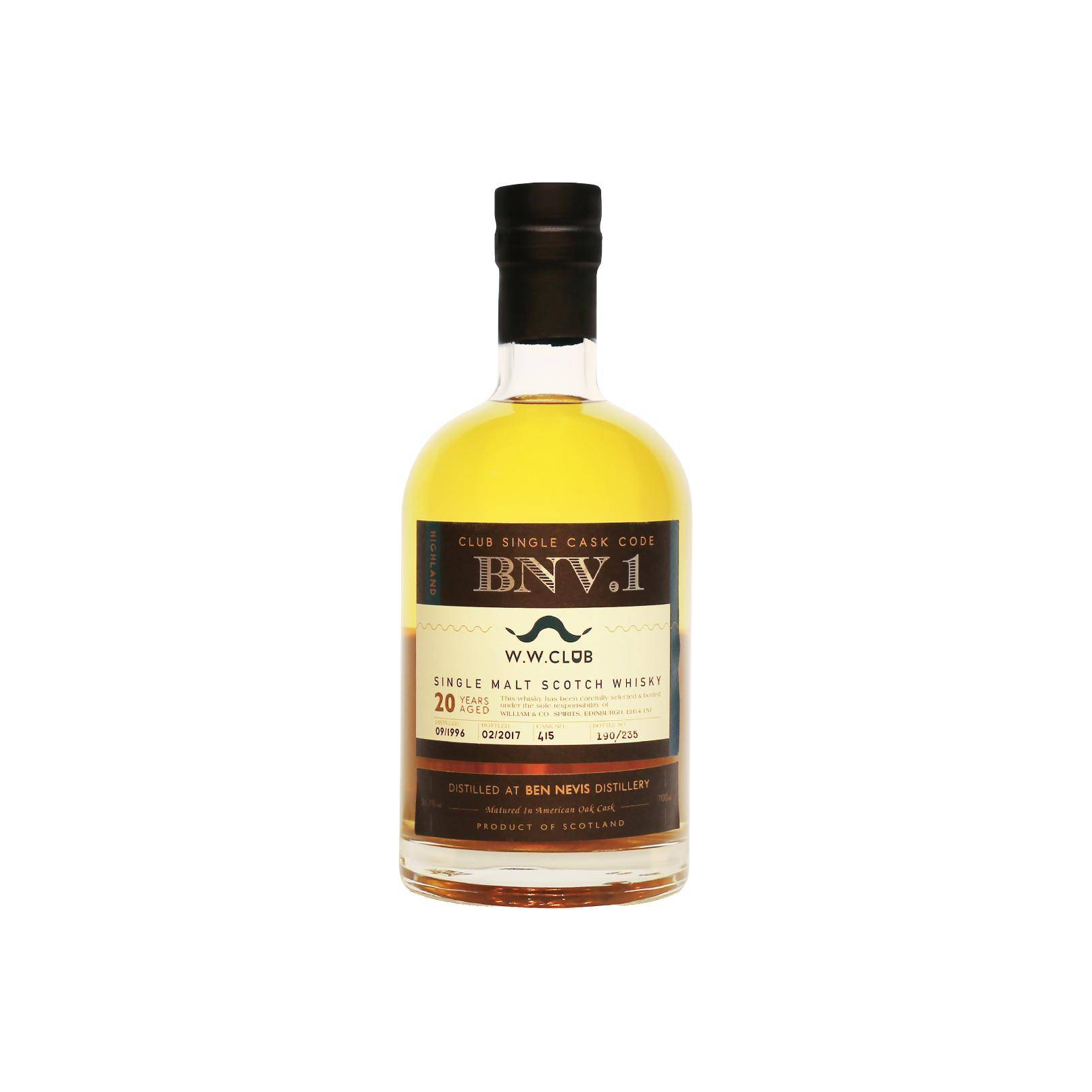 Ben Nevis 1996 20 Years Single Malt Whisky