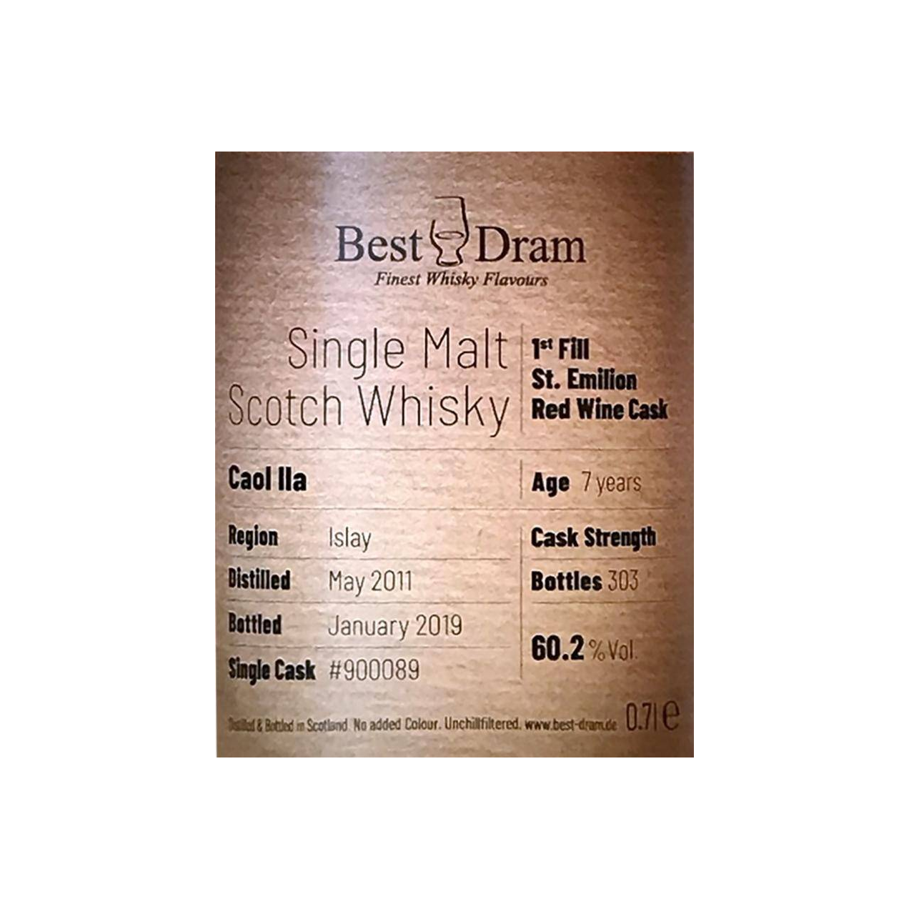 Caol Ila 2011 7 Years Single Malt Whisky 2