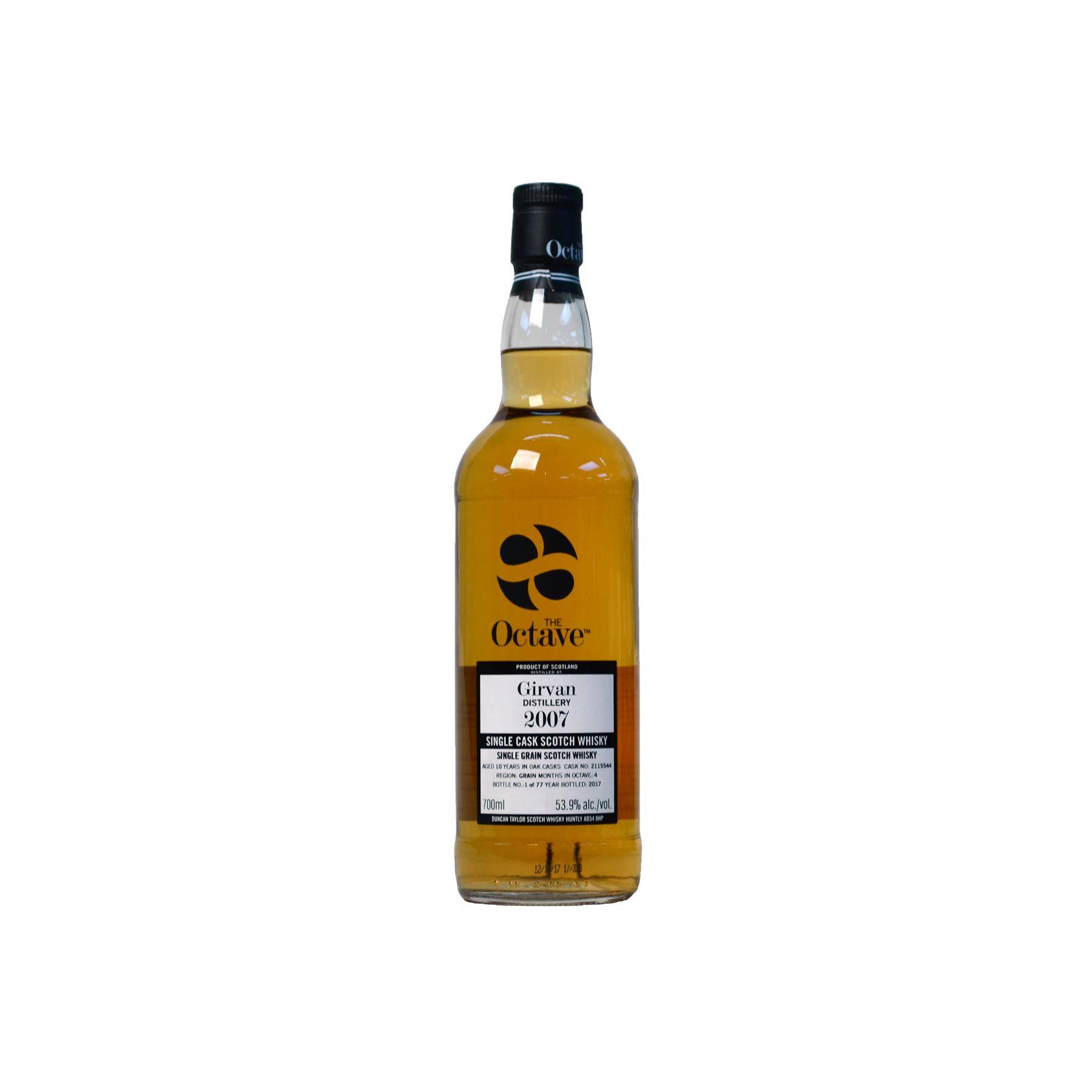Girvan The Octave 2007 10 Years Single Grain Whisky