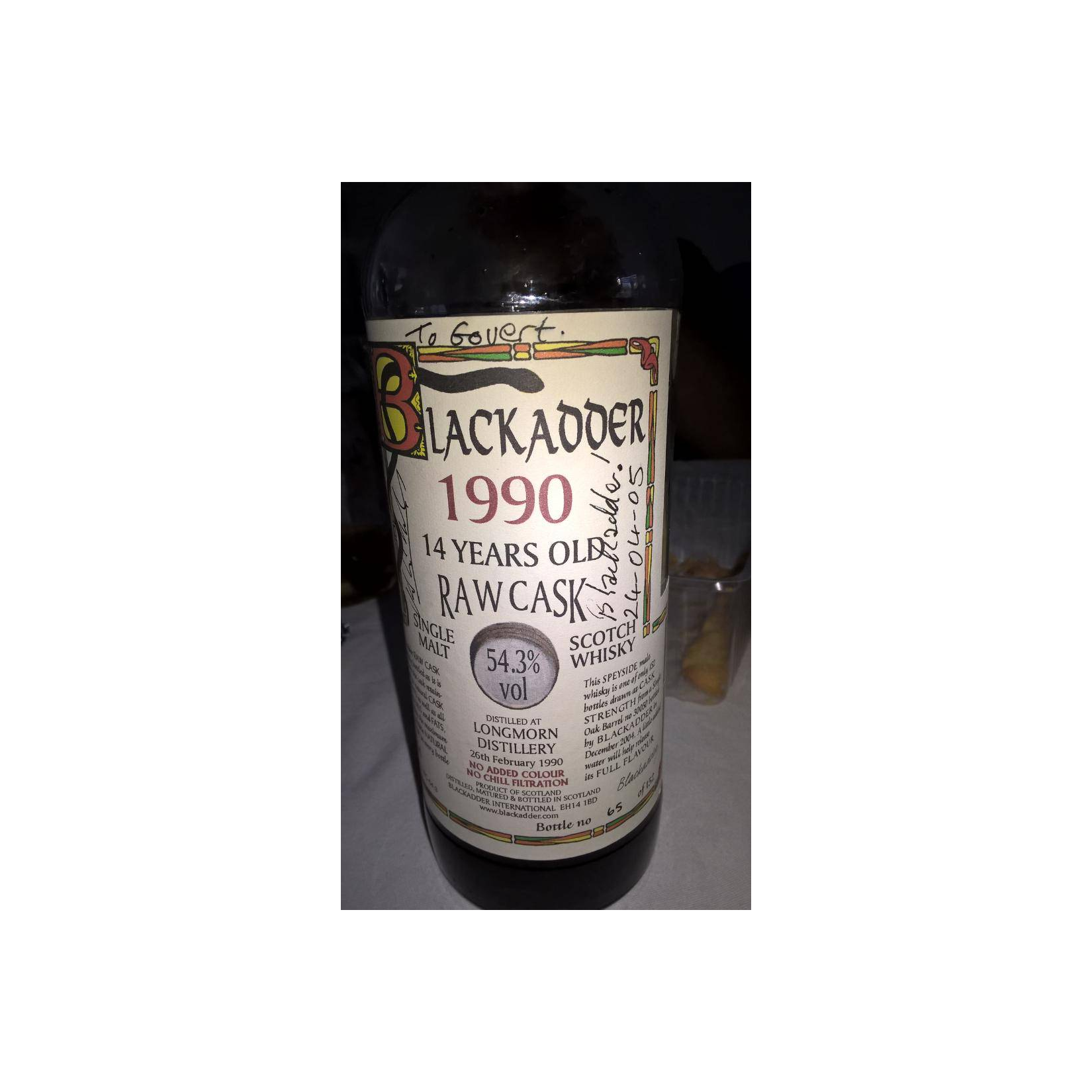 Longmorn Raw Cask 1990 14 Years Single Malt Whisky 2