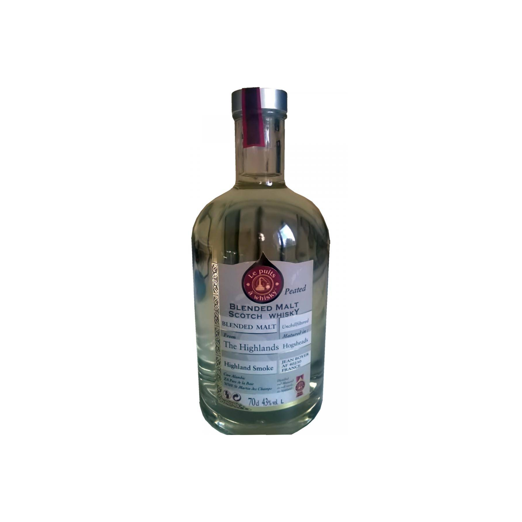 Blended Malt Scotch Whisky Highland Smoke JB