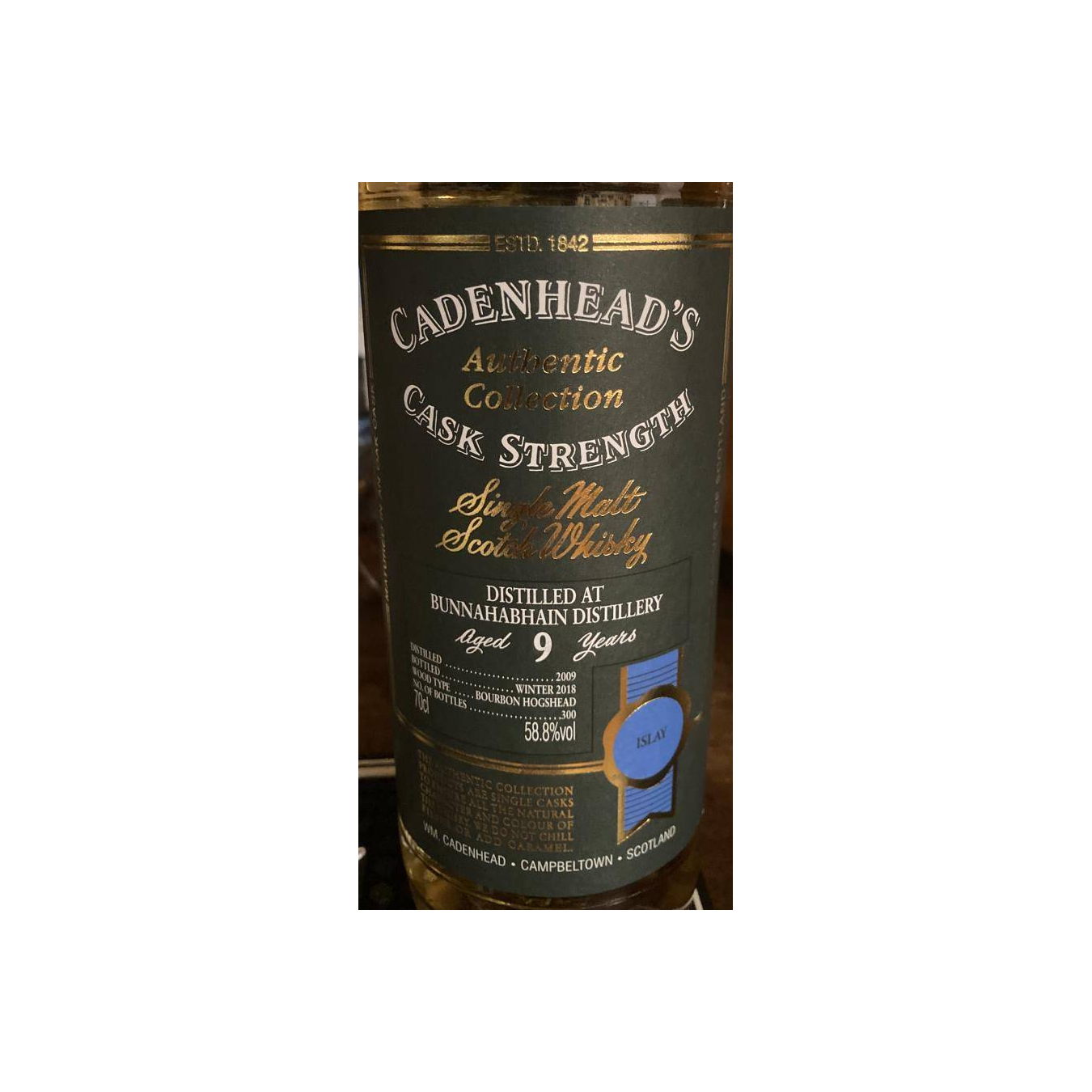 Bunnahabhain Authentic Collection 2009 9 Years Single Malt Whisky 2