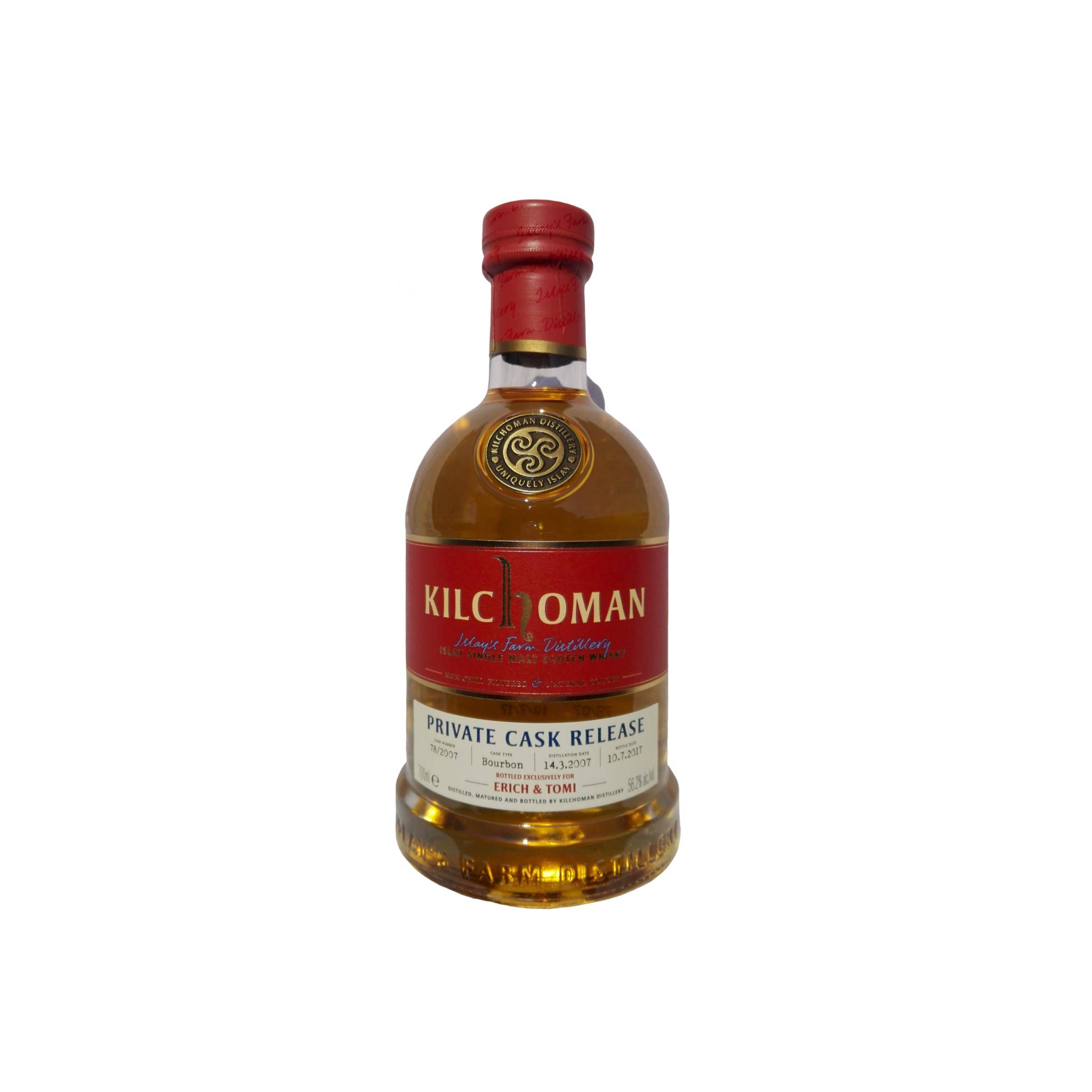 Kilchoman 2007 10 Years Single Malt Whisky