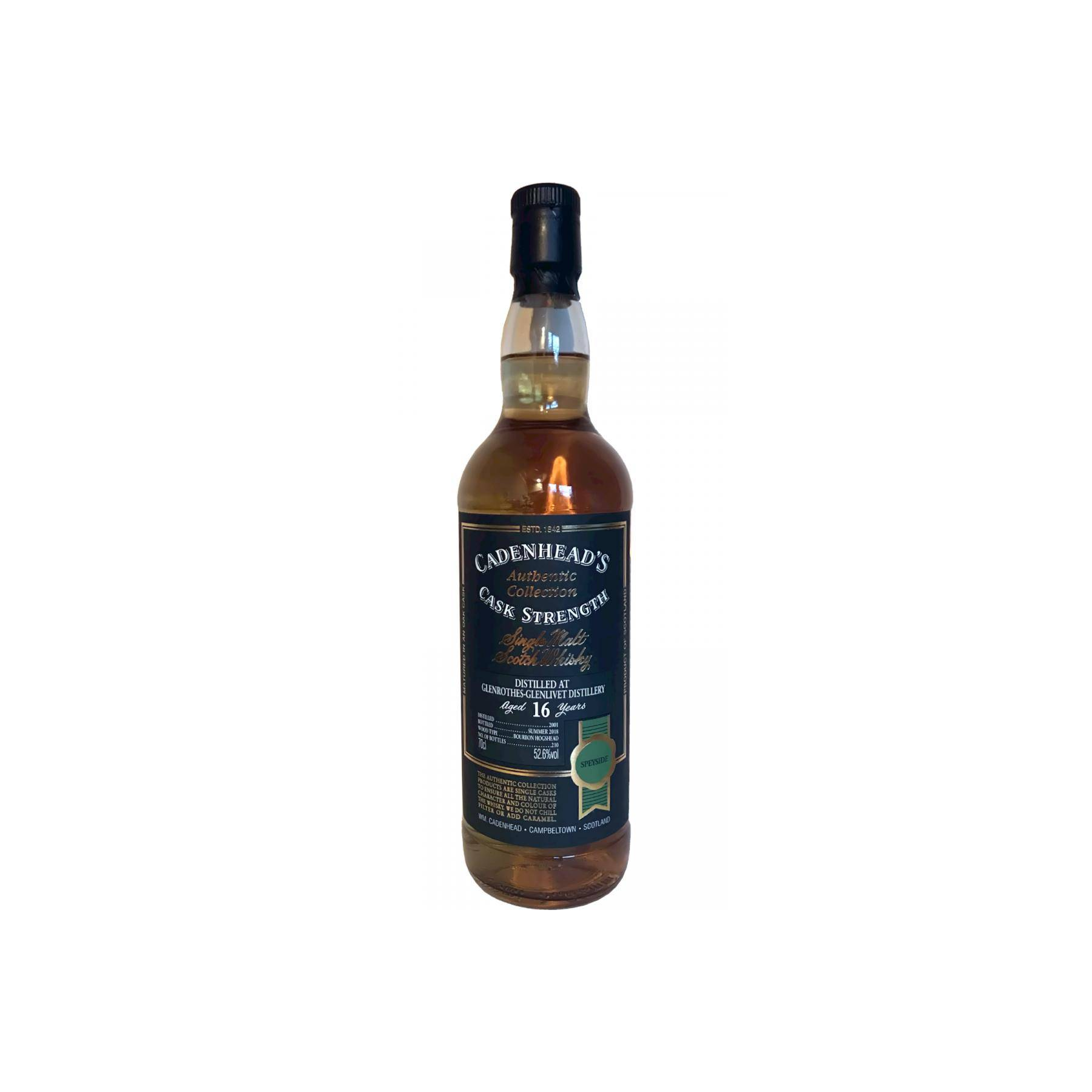 The Glenrothes Authentic Collection 2001 16 Years Single Malt Whisky