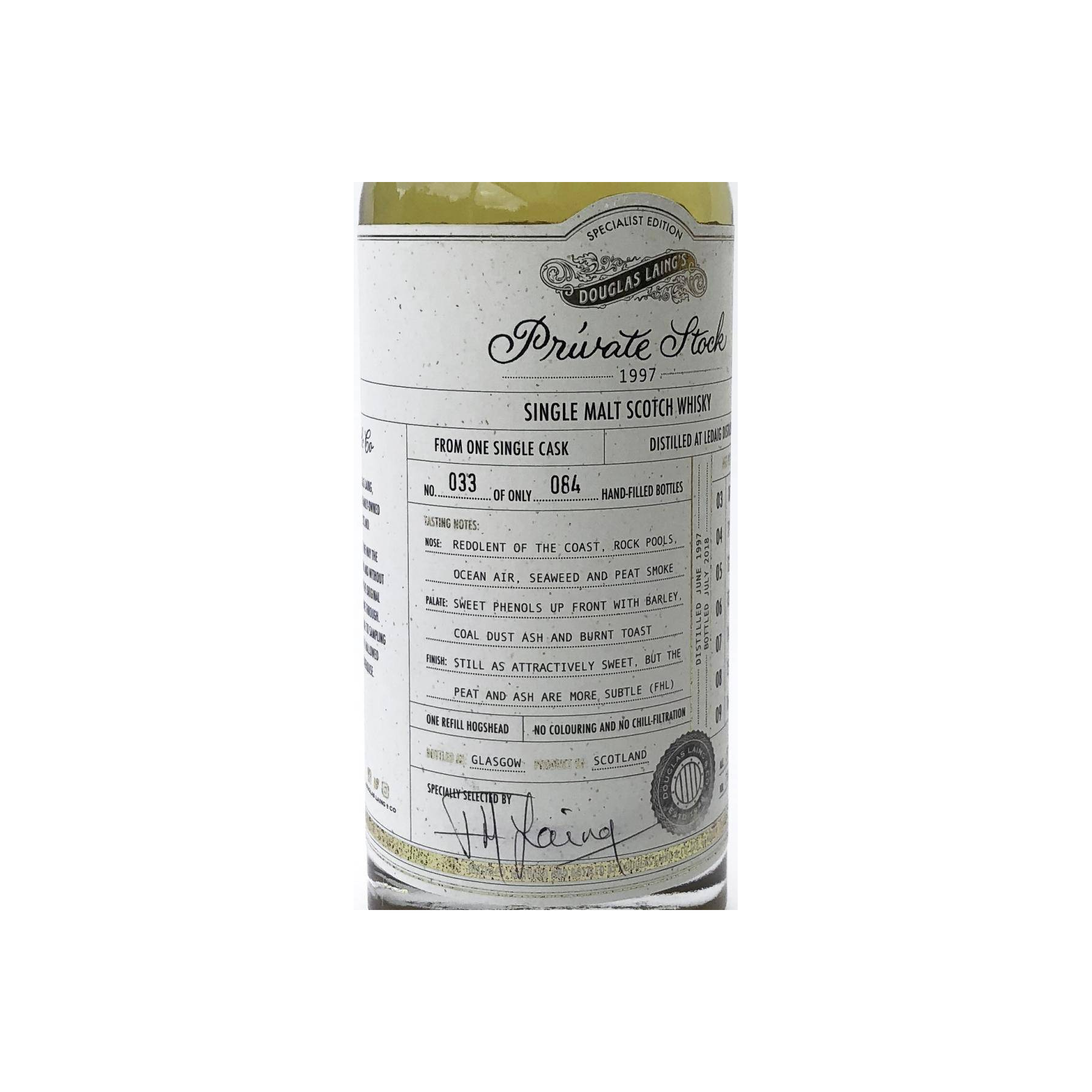 Tobermory 1997 21 Years Single Malt Whisky 2