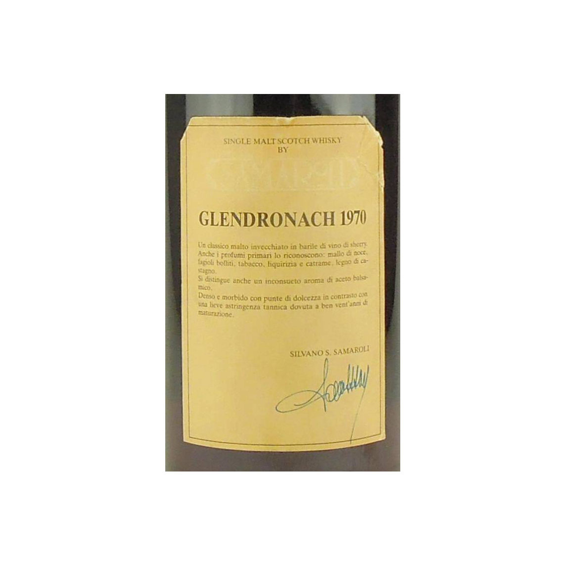 GlenDronach 1970 20 Years Single Malt Whisky 2