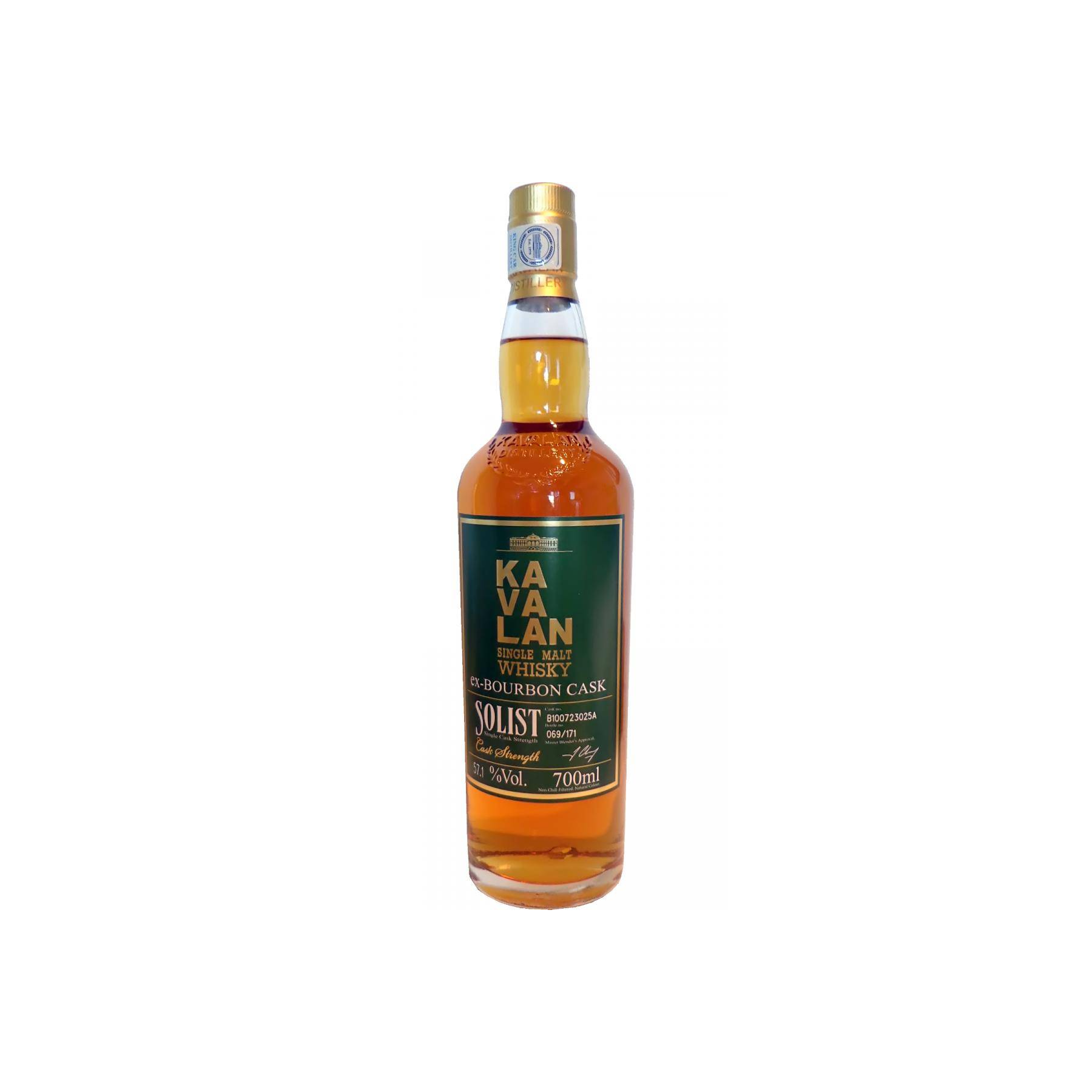Kavalan ex-Bourbon Cask 2010 6 Years Single Malt Whisky