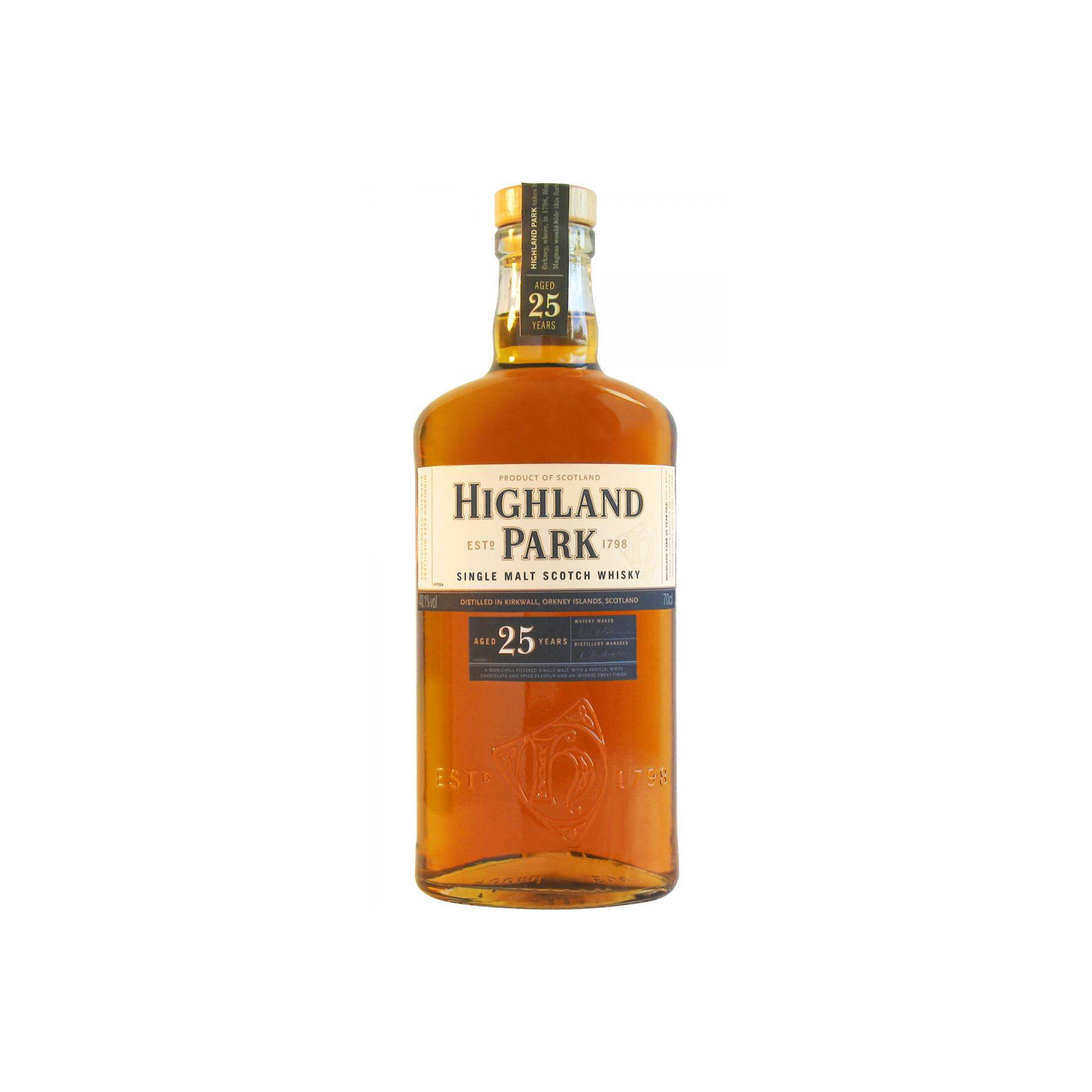 Highland Park 25 Years Single Malt Whisky
