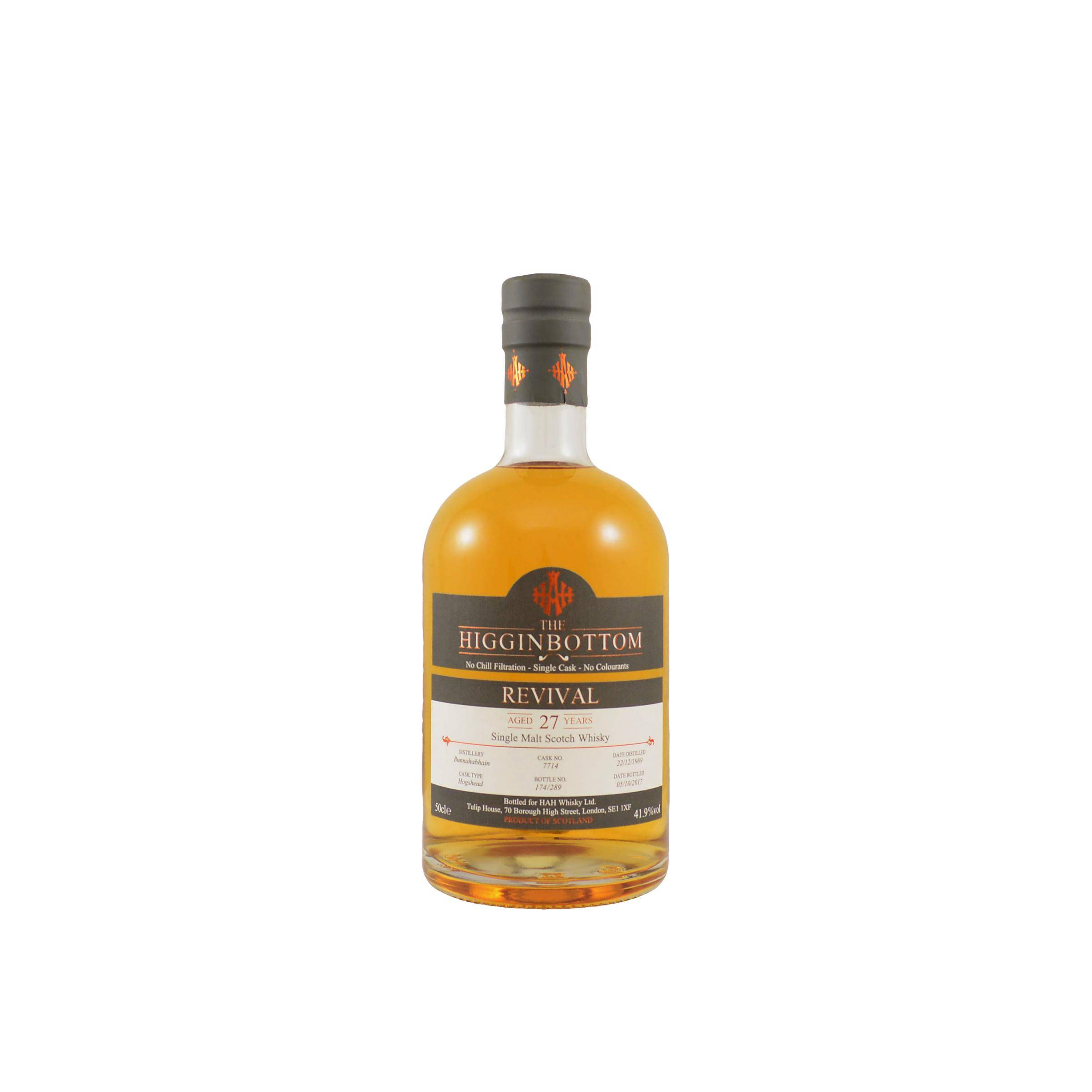 Bunnahabhain 1989 27 Years Single Malt Whisky