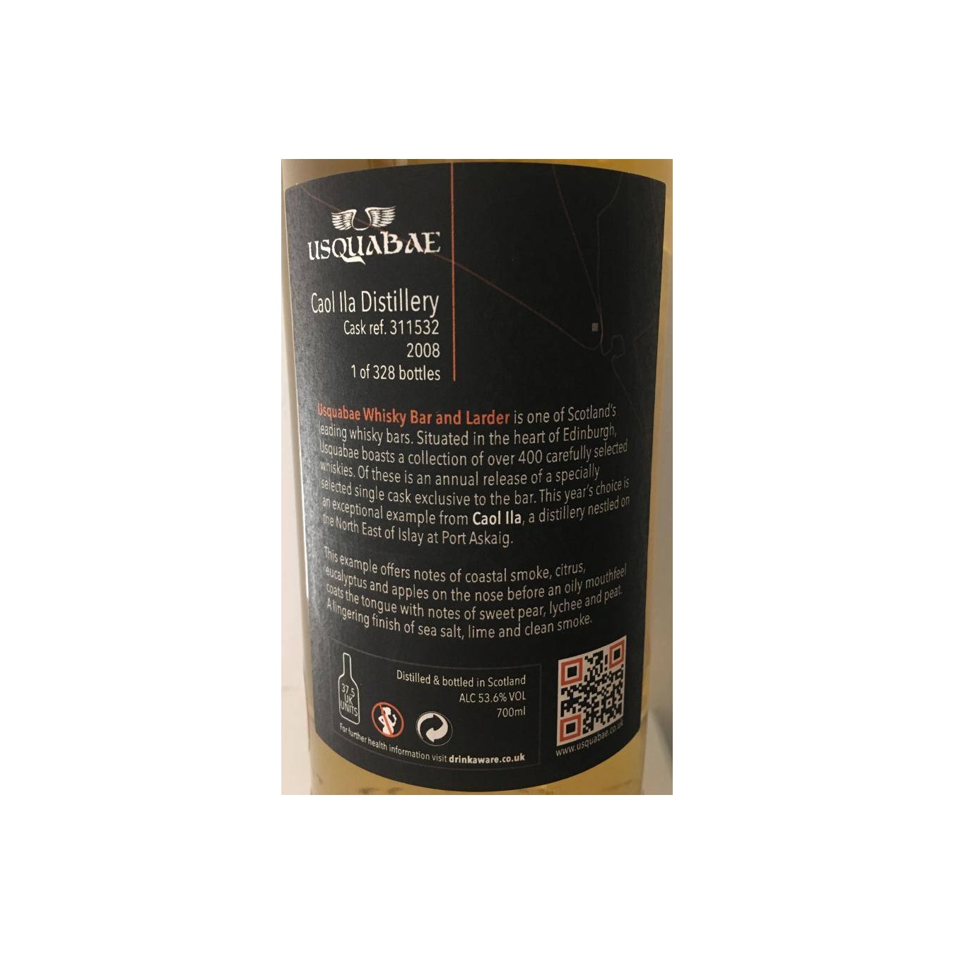 Caol Ila 2008 11 Years Single Malt Whisky 2