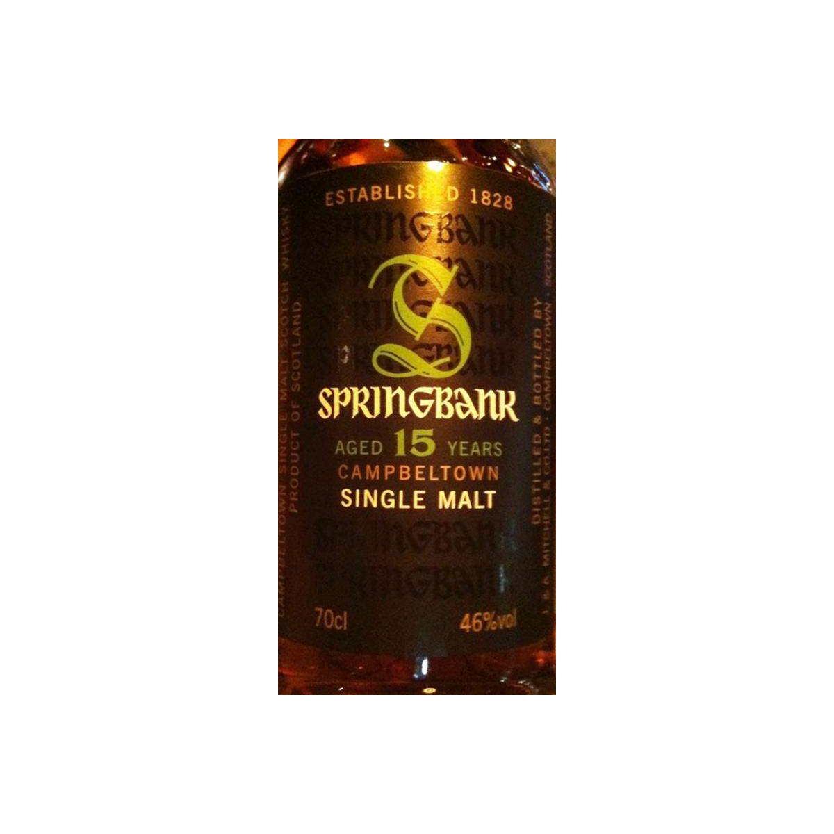 Springbank 15 Years Single Malt Whisky 2