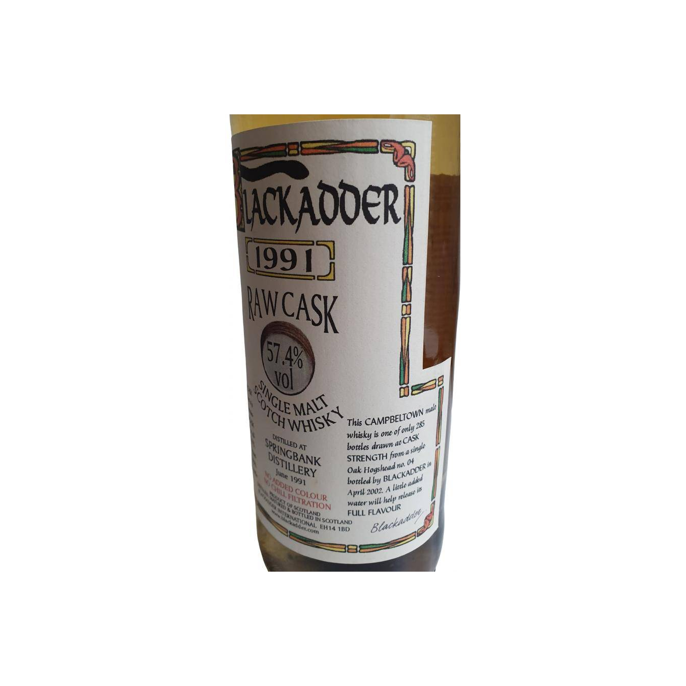 Springbank Raw Cask 1991 10 Years Single Malt Whisky 2