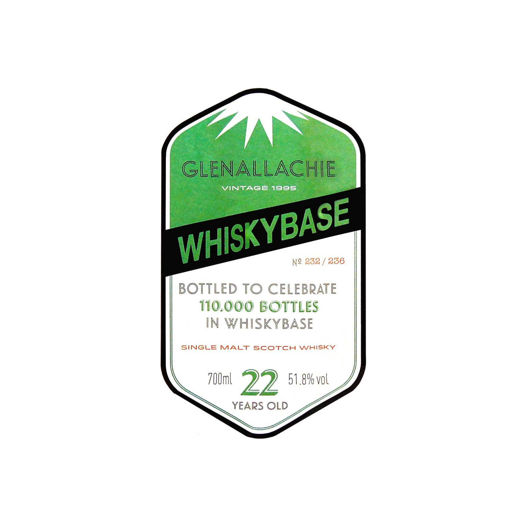 The GlenAllachie 1995 22 Years Single Malt Whisky 2