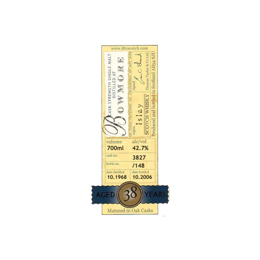 Bowmore Rare Auld 1968 38 Years Single Malt Whisky 2