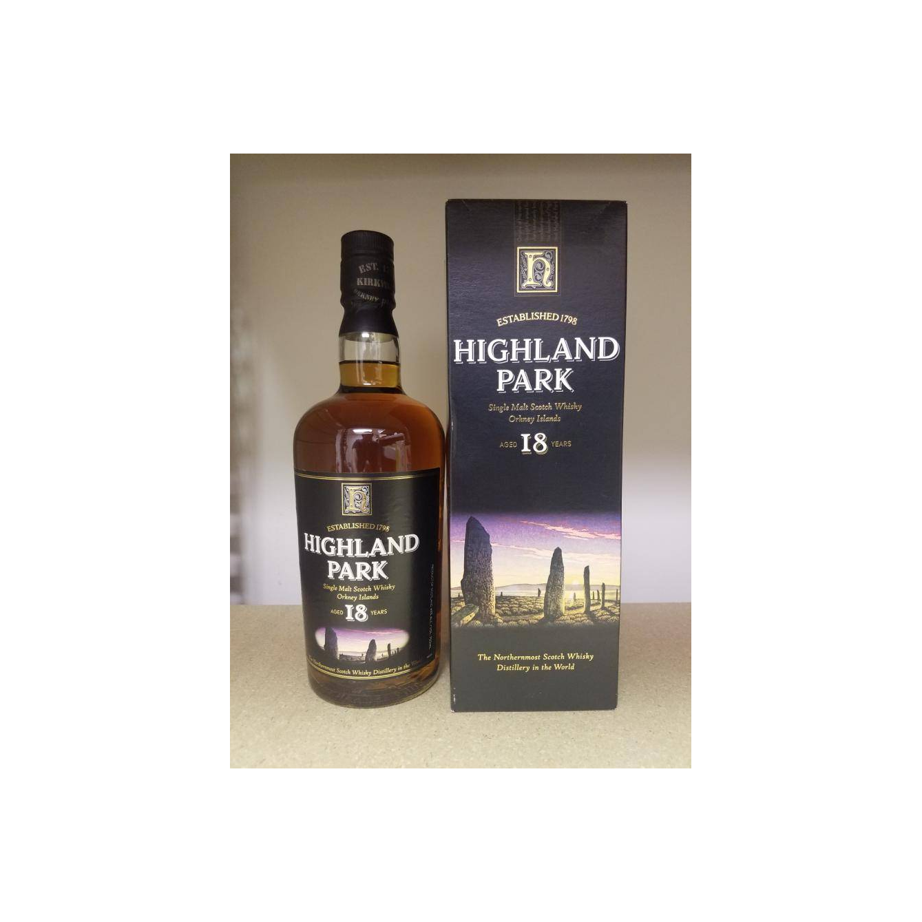 Highland Park 18 Years Single Malt Whisky