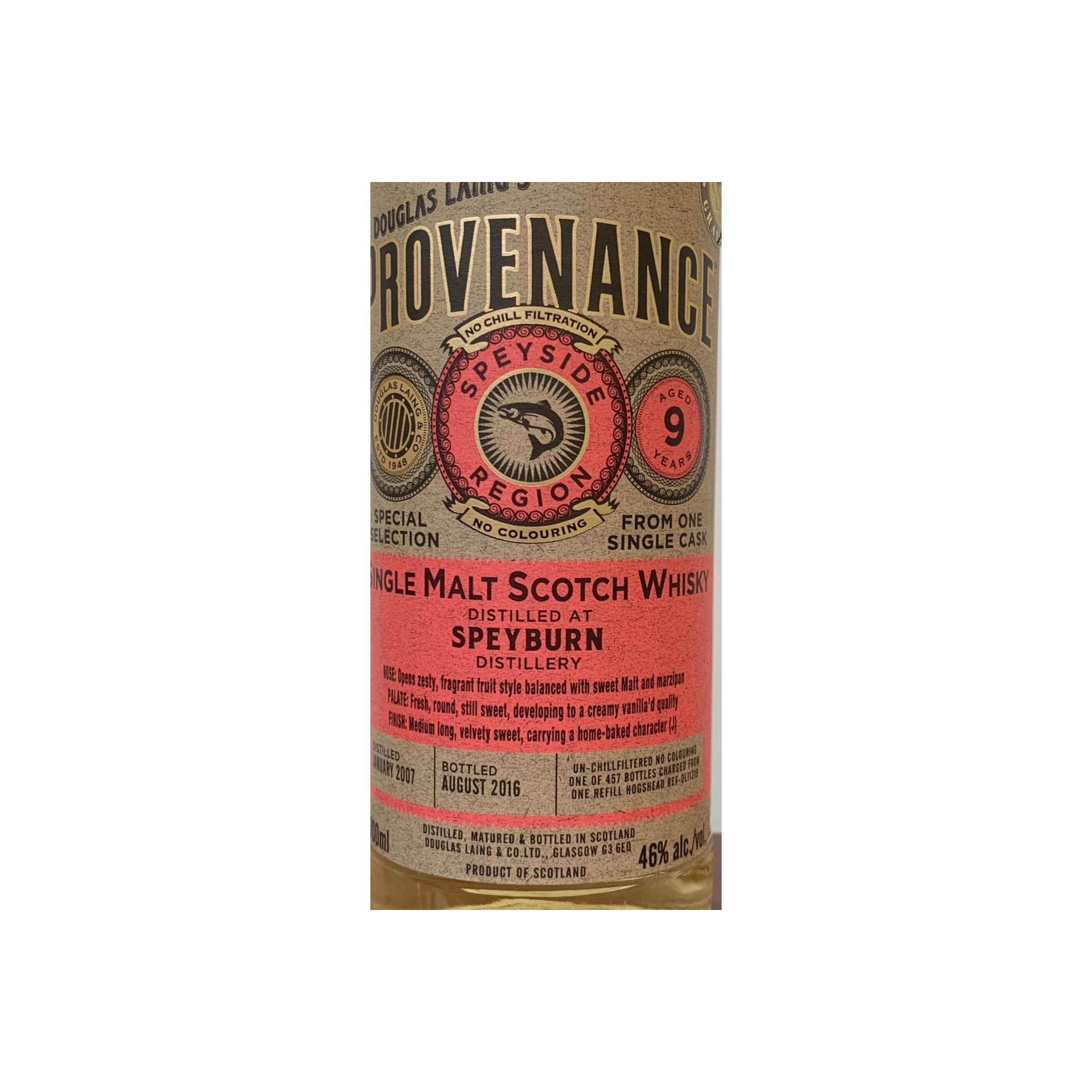 Spey 2007 9 Years Single Malt Whisky 2
