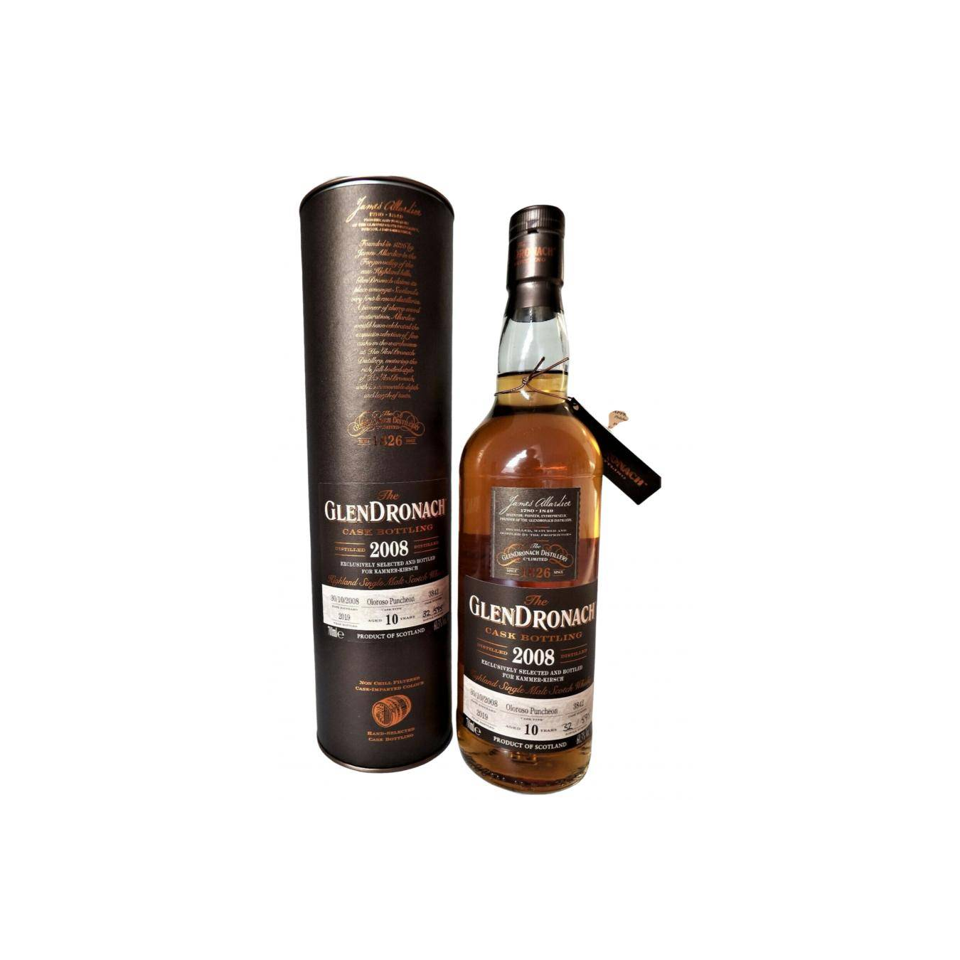 GlenDronach 2008 10 Years Single Malt Whisky 2
