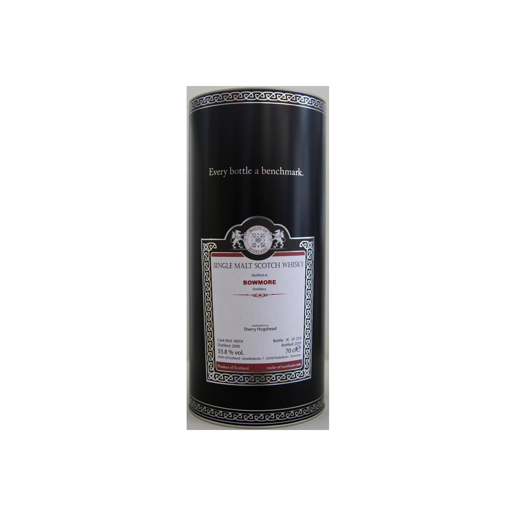 Bowmore 2000 18 Years Single Malt Whisky 3