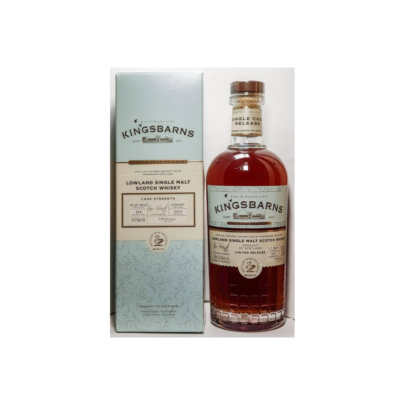Kingsbarns 2015 3 Years Single Malt Whisky 2